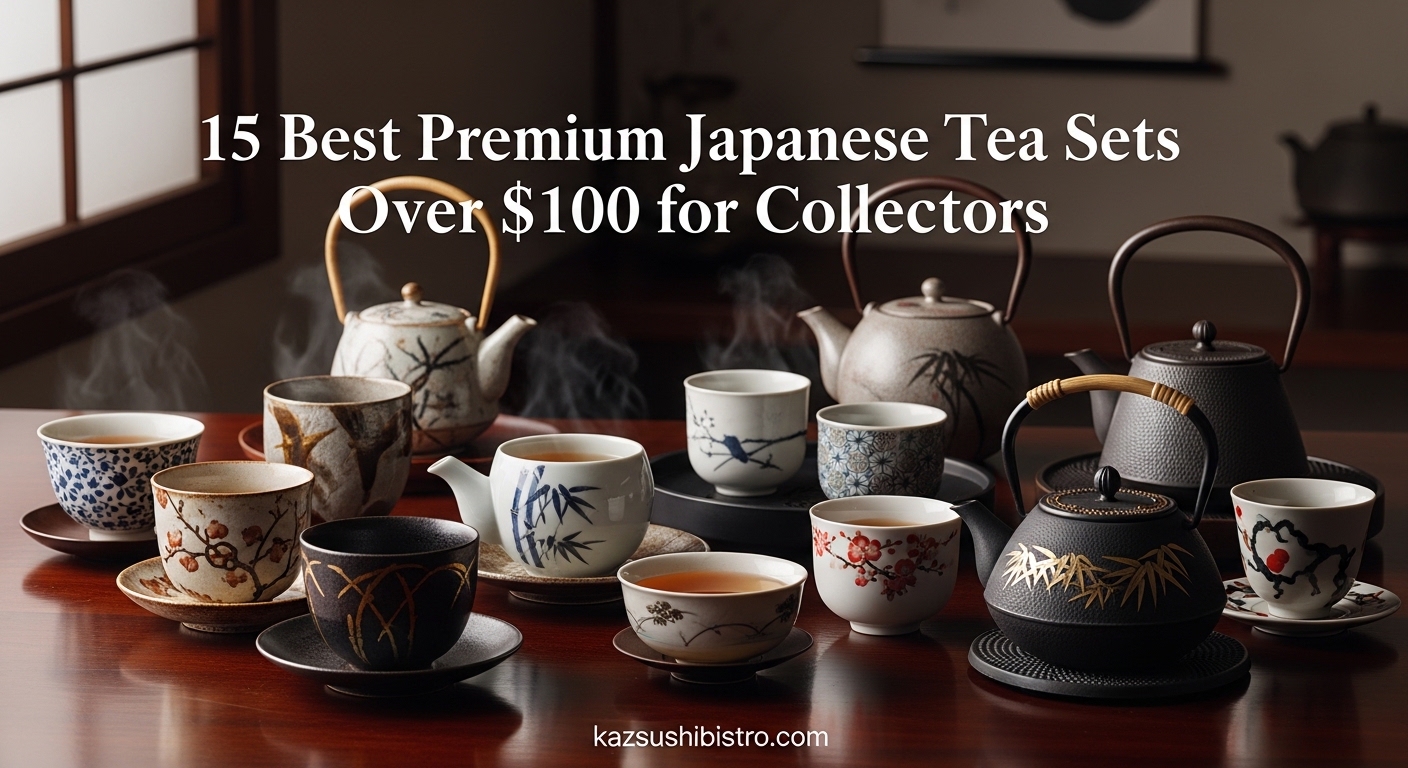 15 Best Premium Japanese Tea Sets Over $100 for Collectors