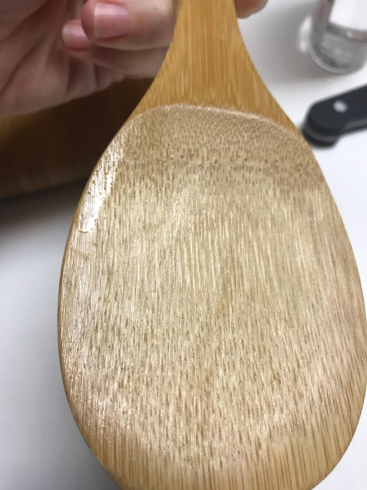 Joyce Chen Burnished Bamboo Rice Paddle, 9-Inch customer photo 1