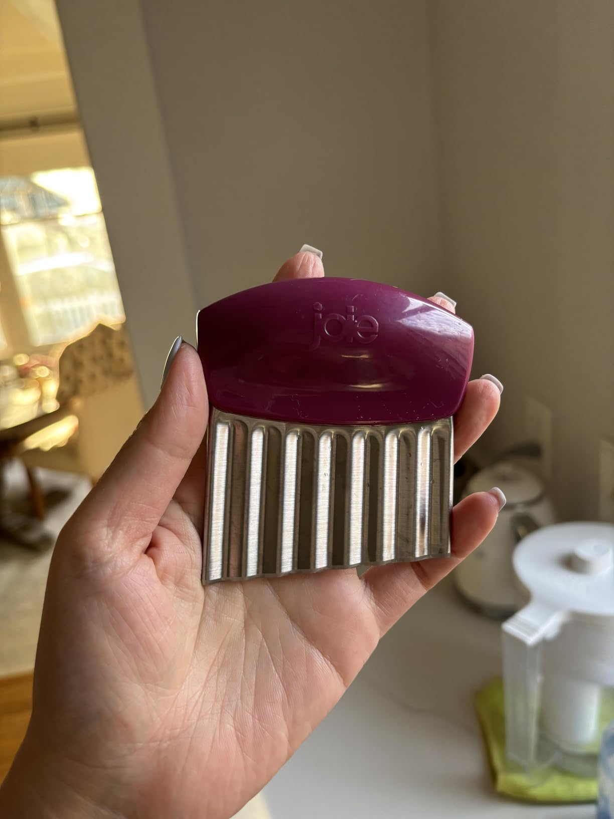 Joie Crinkle Cutter Knife, Wavy Slicer for Potatoes, Vegetables and Fruits customer photo 2