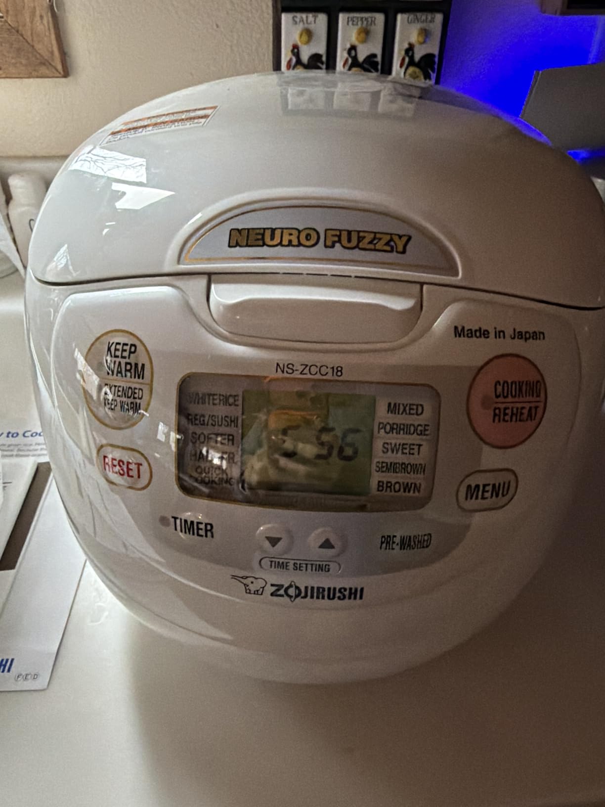 Zojirushi Neuro Fuzzy 10-Cup Rice Cooker and Warmer (Premium White) customer photo 1