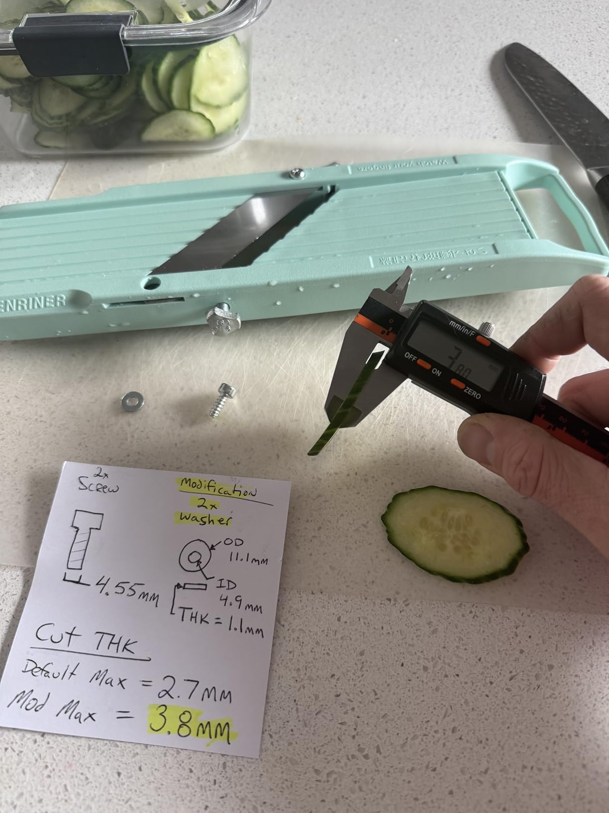 Benriner Japanese Vegetable Slicer, Old Version customer photo 1