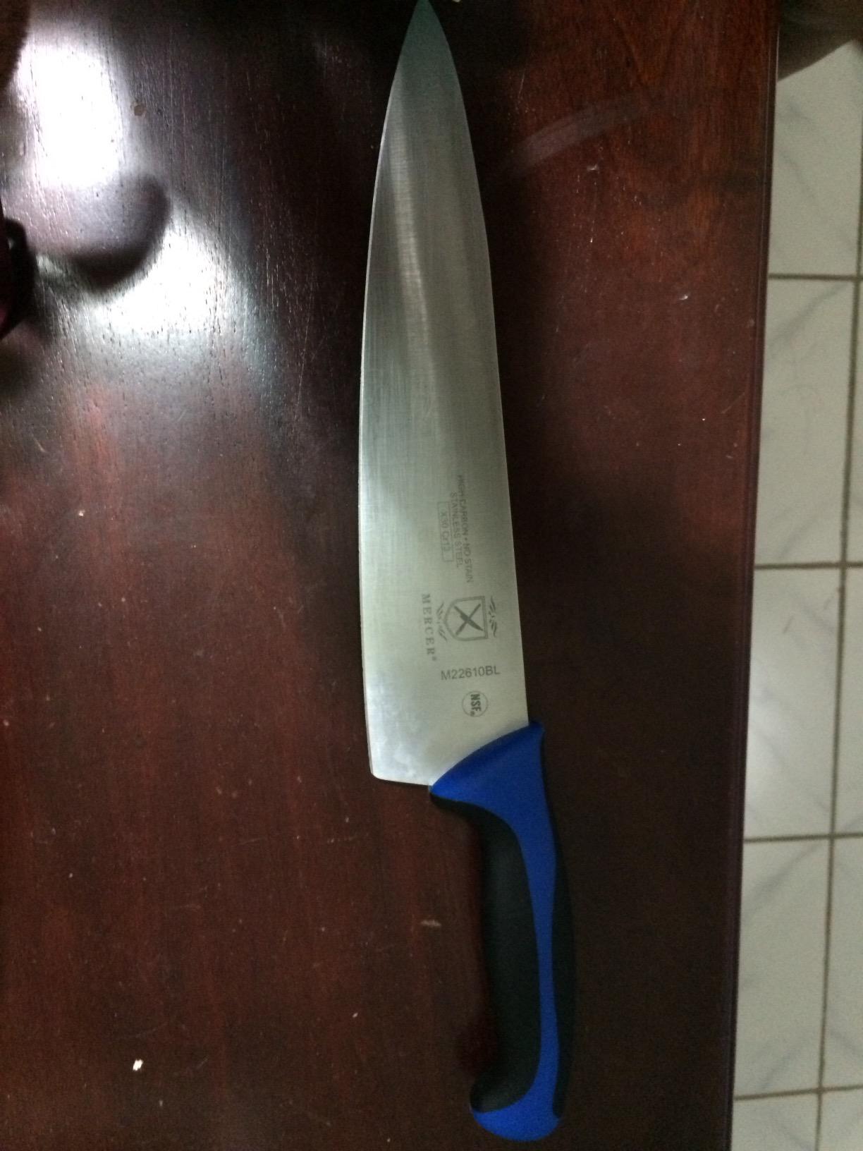 Mercer Culinary M22610 Millennia Black Handle, 10-Inch, Chef's Knife customer photo 1