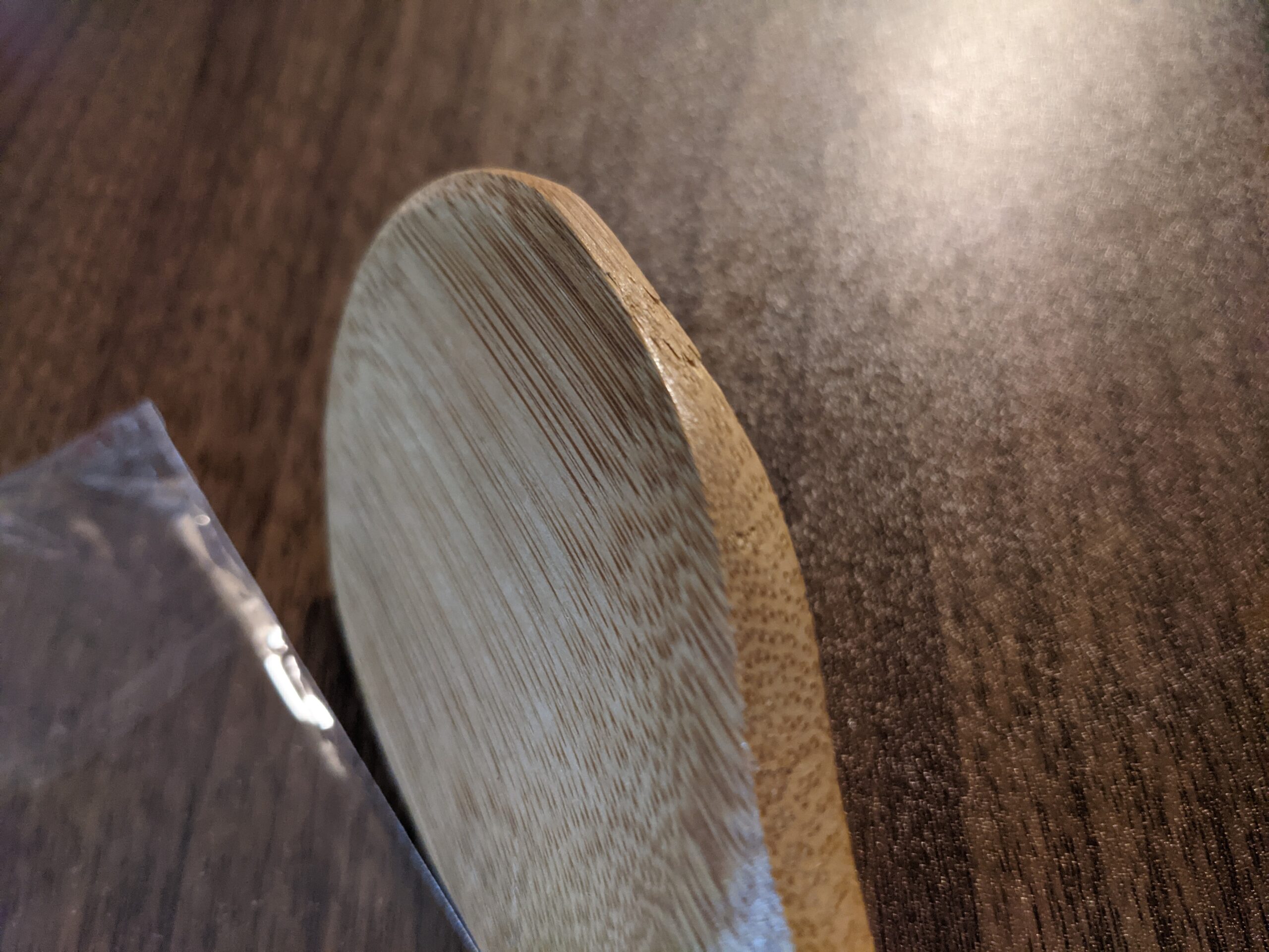 Helen's Asian Kitchen Bamboo Rice Paddle Cooking Utensil, 9-Inch customer photo 2