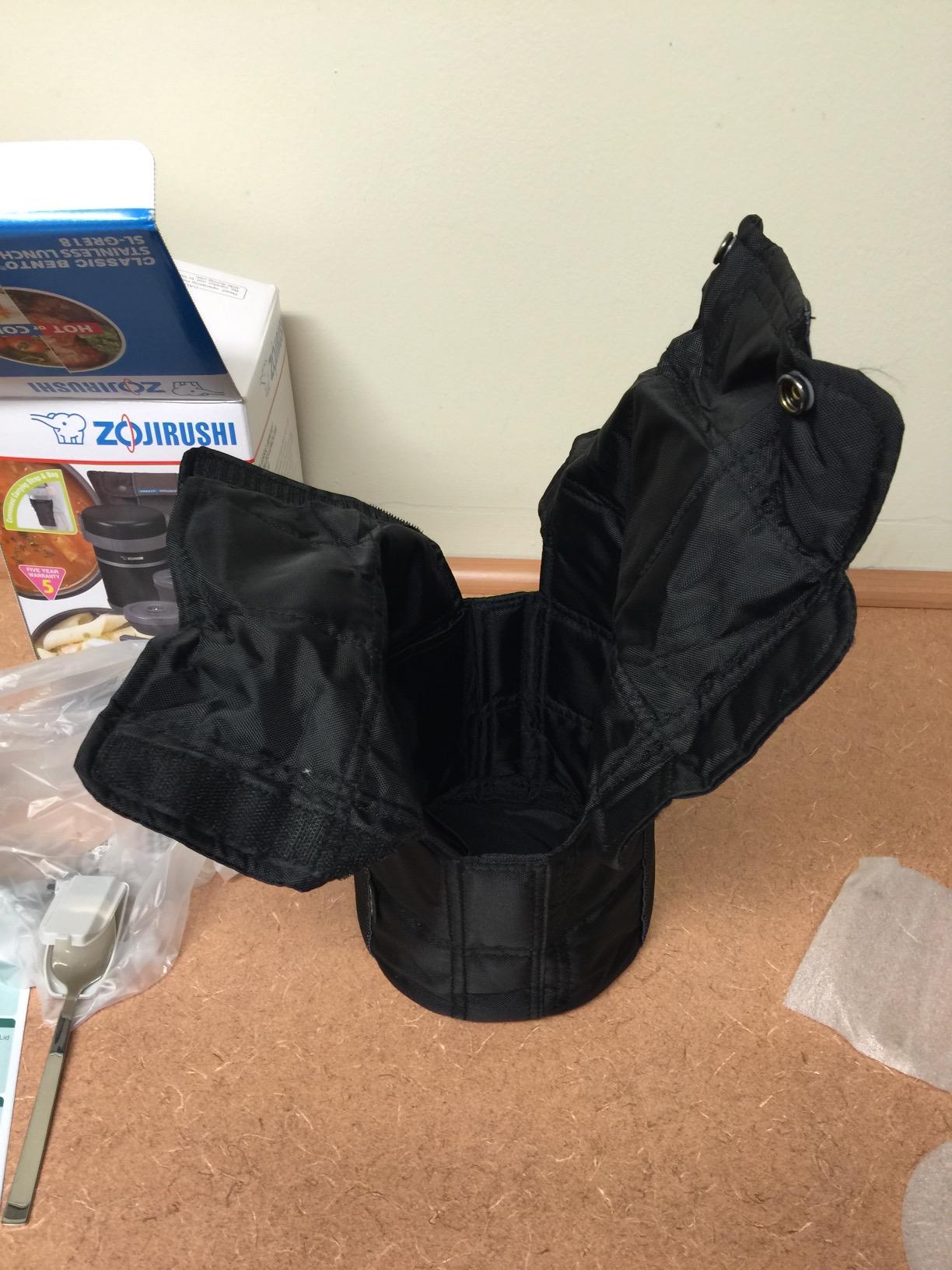 Classic Bento Vacuum Lunch Jar - Black customer photo 1