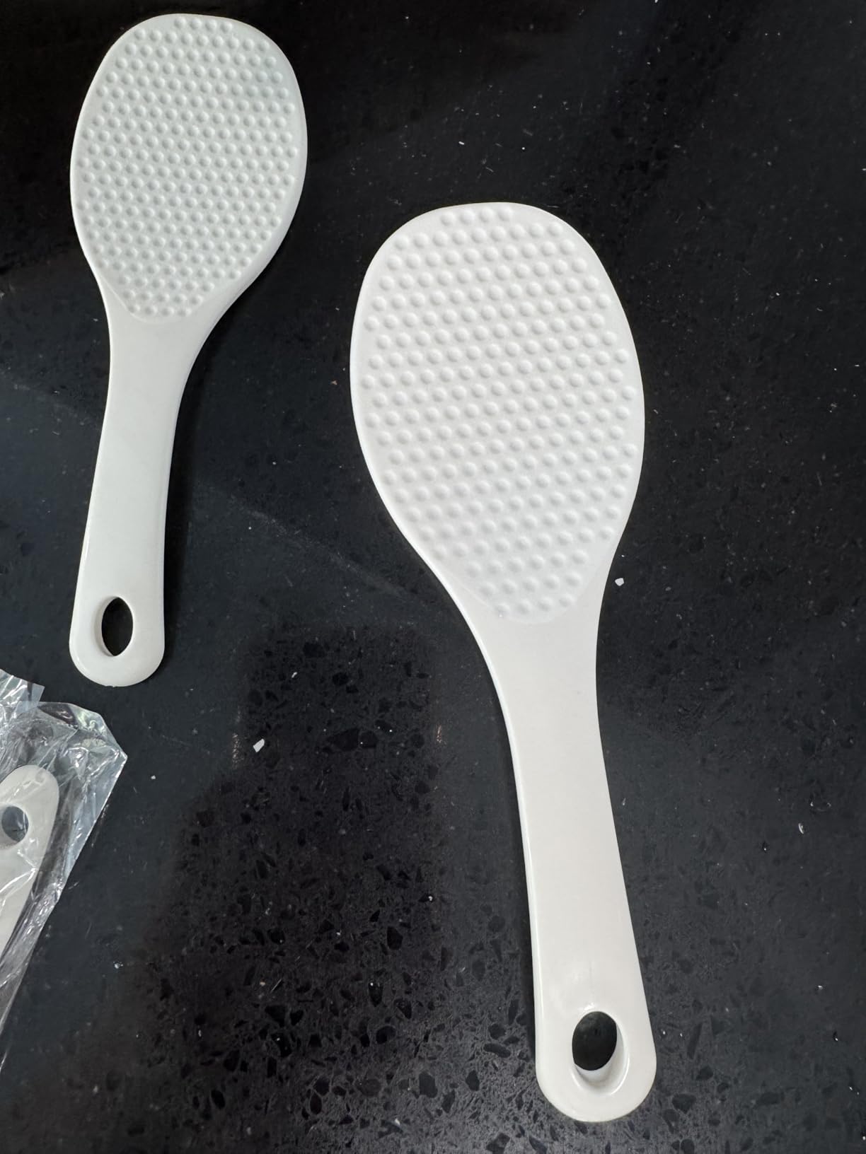 Inomata 1150 Rice Paddle, White, Melamine customer photo 2