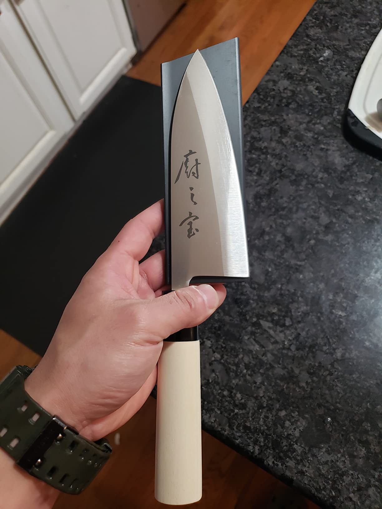 Mercer Culinary Asian Collection Deba Knife, 6-inch customer photo 1