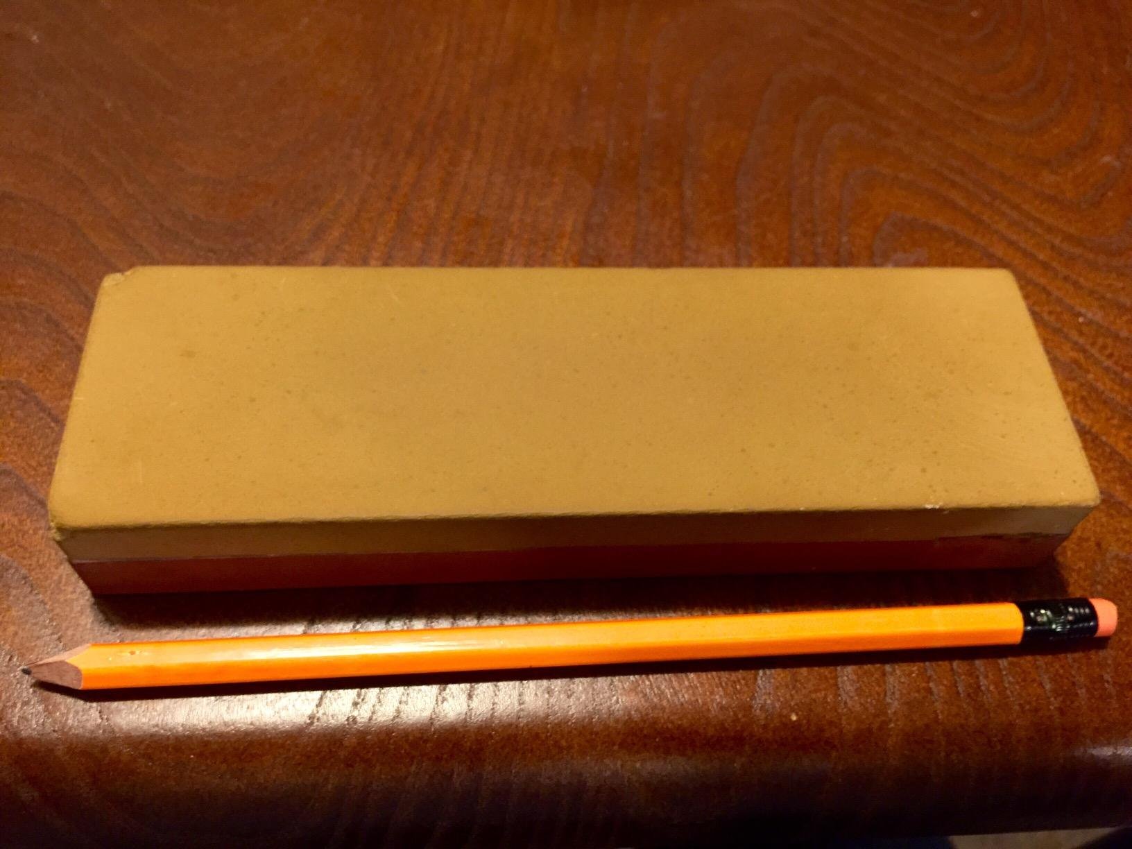 NANIWA COMBI Ceramic Whetstone Sharpening stone Workstone #1000/3000 QA-0124 from Japan customer photo 1