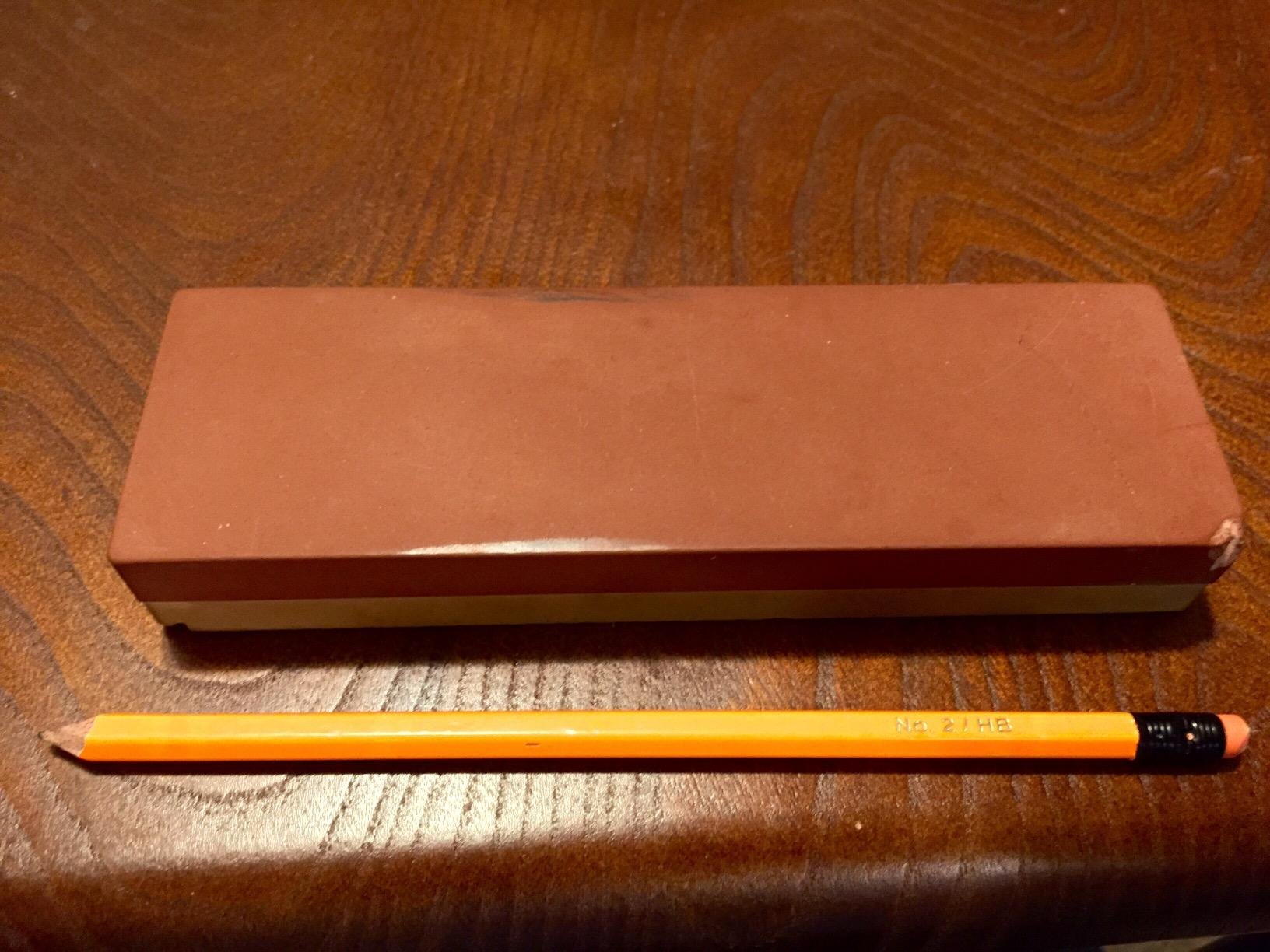 NANIWA COMBI Ceramic Whetstone Sharpening stone Workstone #1000/3000 QA-0124 from Japan customer photo 2