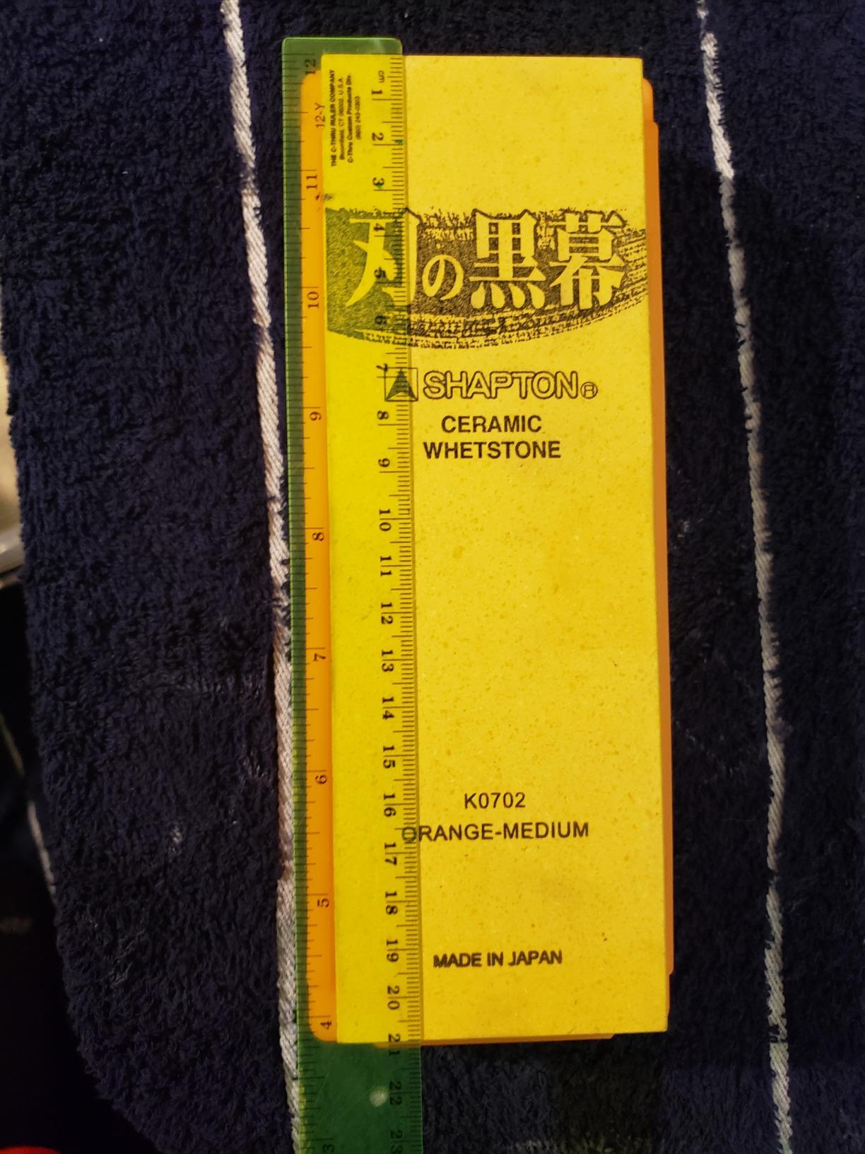 Shapton K0702 Blade, #1000, Medium, Orange customer photo 1