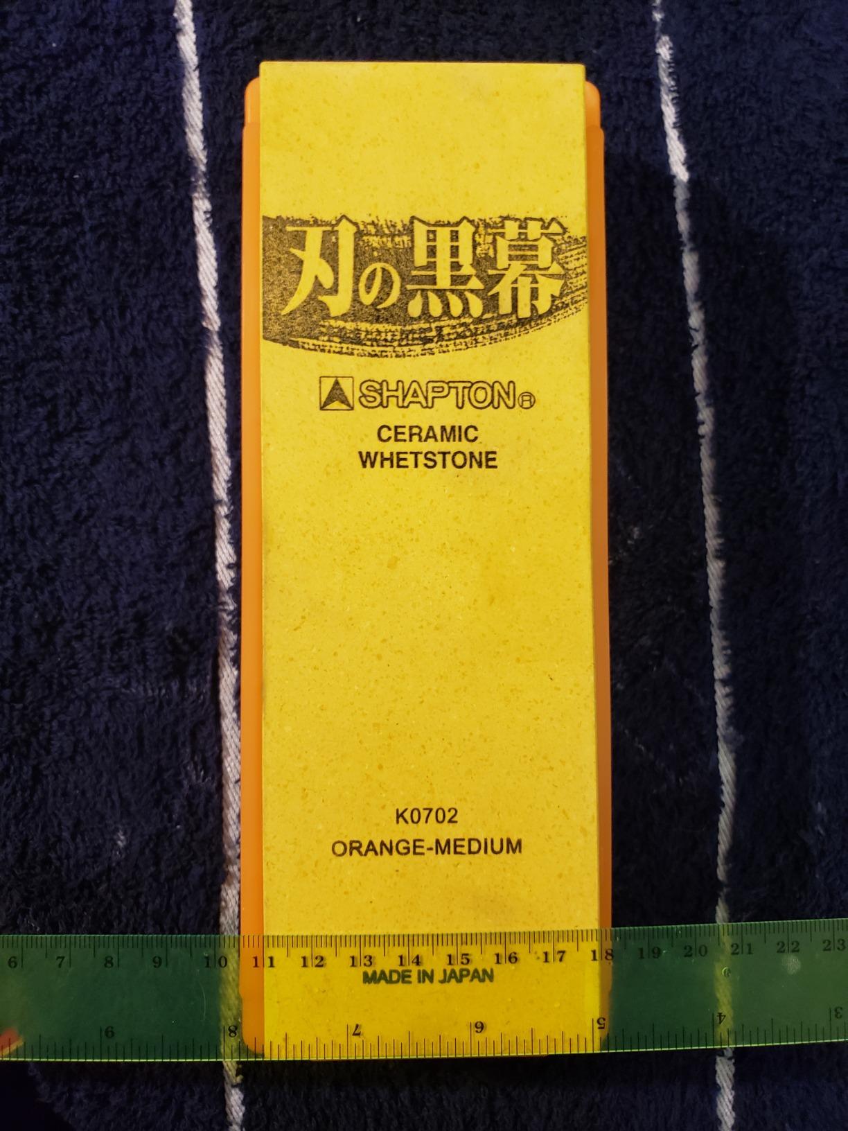 Shapton K0702 Blade, #1000, Medium, Orange customer photo 2