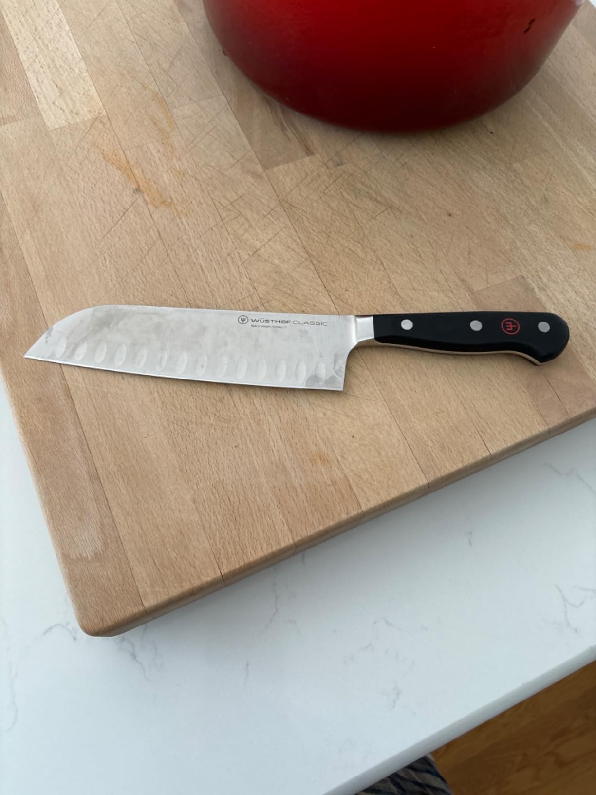 Wüsthof Classic 7-Inch Hollow Edge Santoku Knife customer photo 1