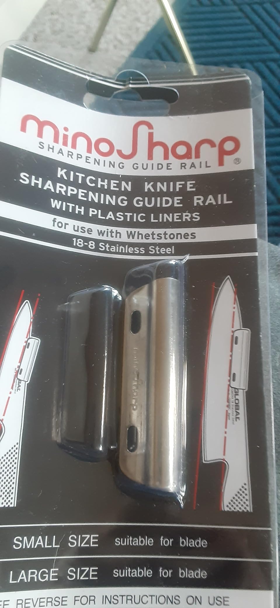 Global MinoSharp Guide Rails with Liners 463, Set of Two customer photo 1