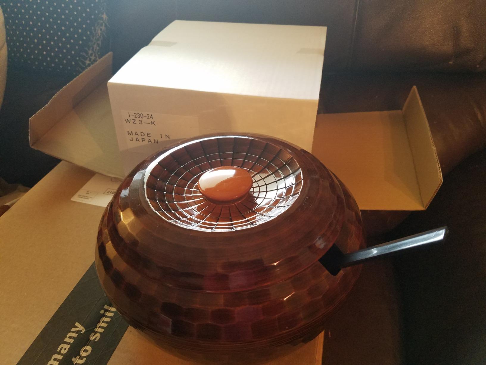 JapanBargain 2076, Japanese Rice Serving Bowl with Lid and Rice Scoop, 3-4 Serving, Made in Japan customer photo 1