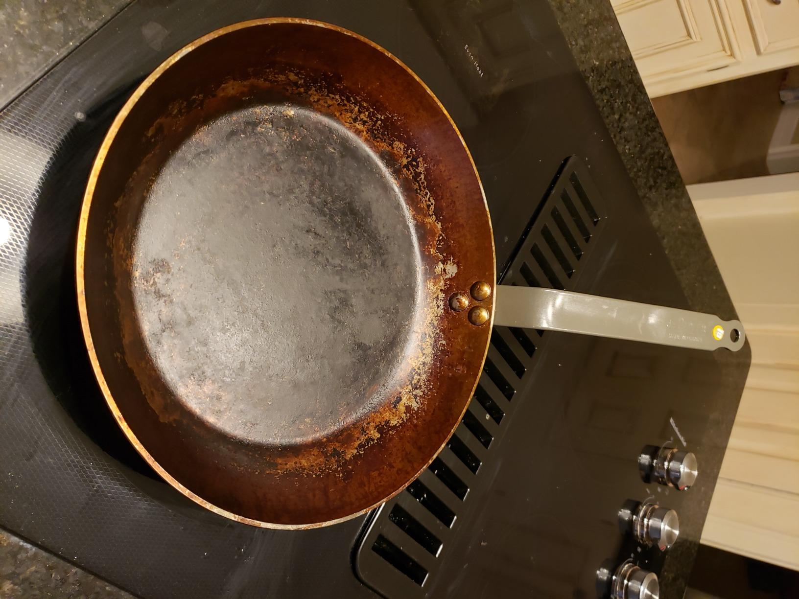 de Buyer MINERAL B Carbon Steel Fry Pan - 12.5