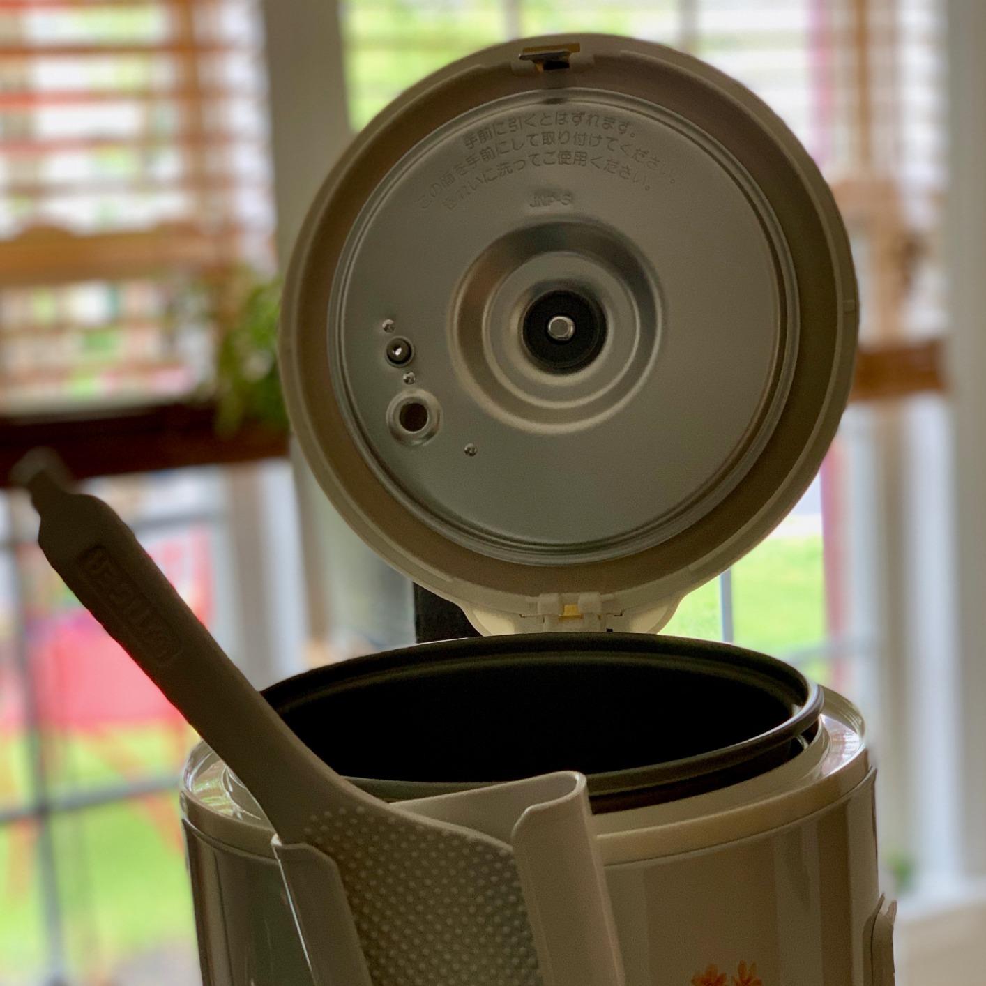 Tiger JNP-1500-FL 8-Cup (Uncooked) Rice Cooker and Warmer, Floral White customer photo 1