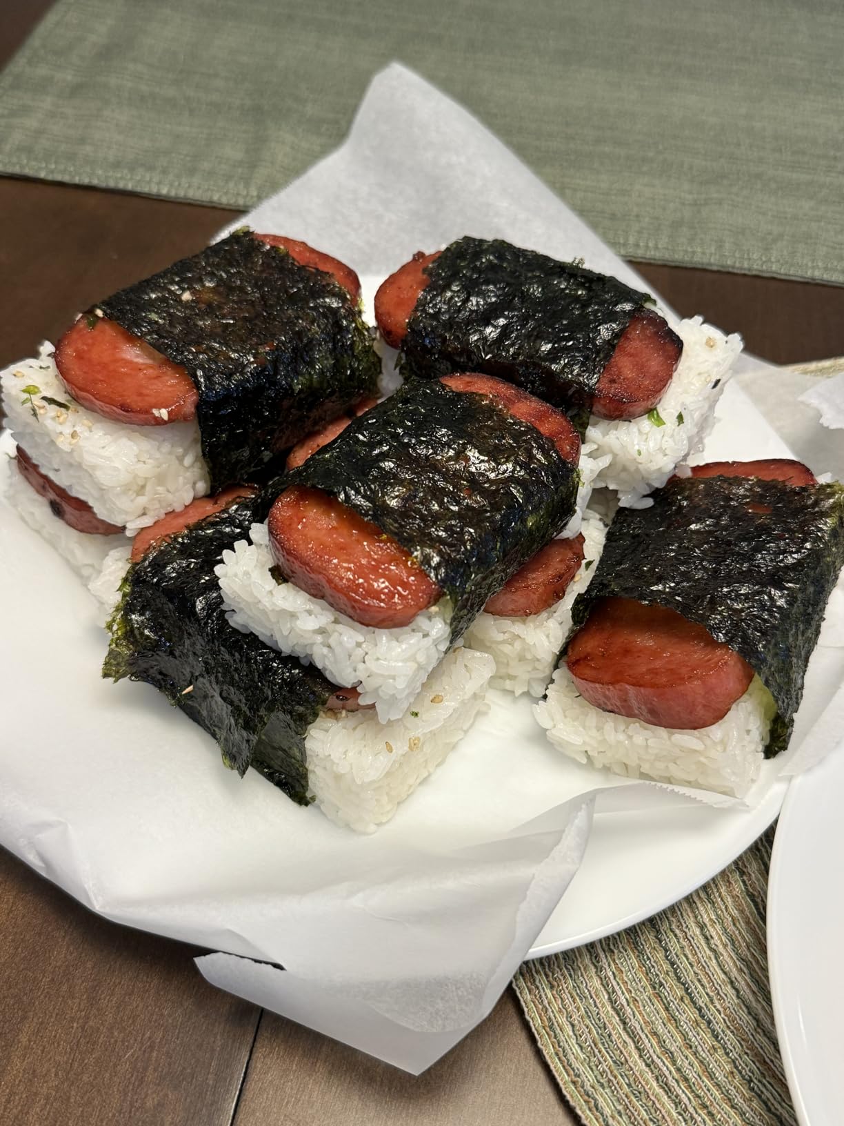 JapanBargain 3186, Japanese Musubi Maker Musubi Mold Hawaii Luncheon Meat Sushi Press Rice Ball Mold, Made in Japan customer photo 1