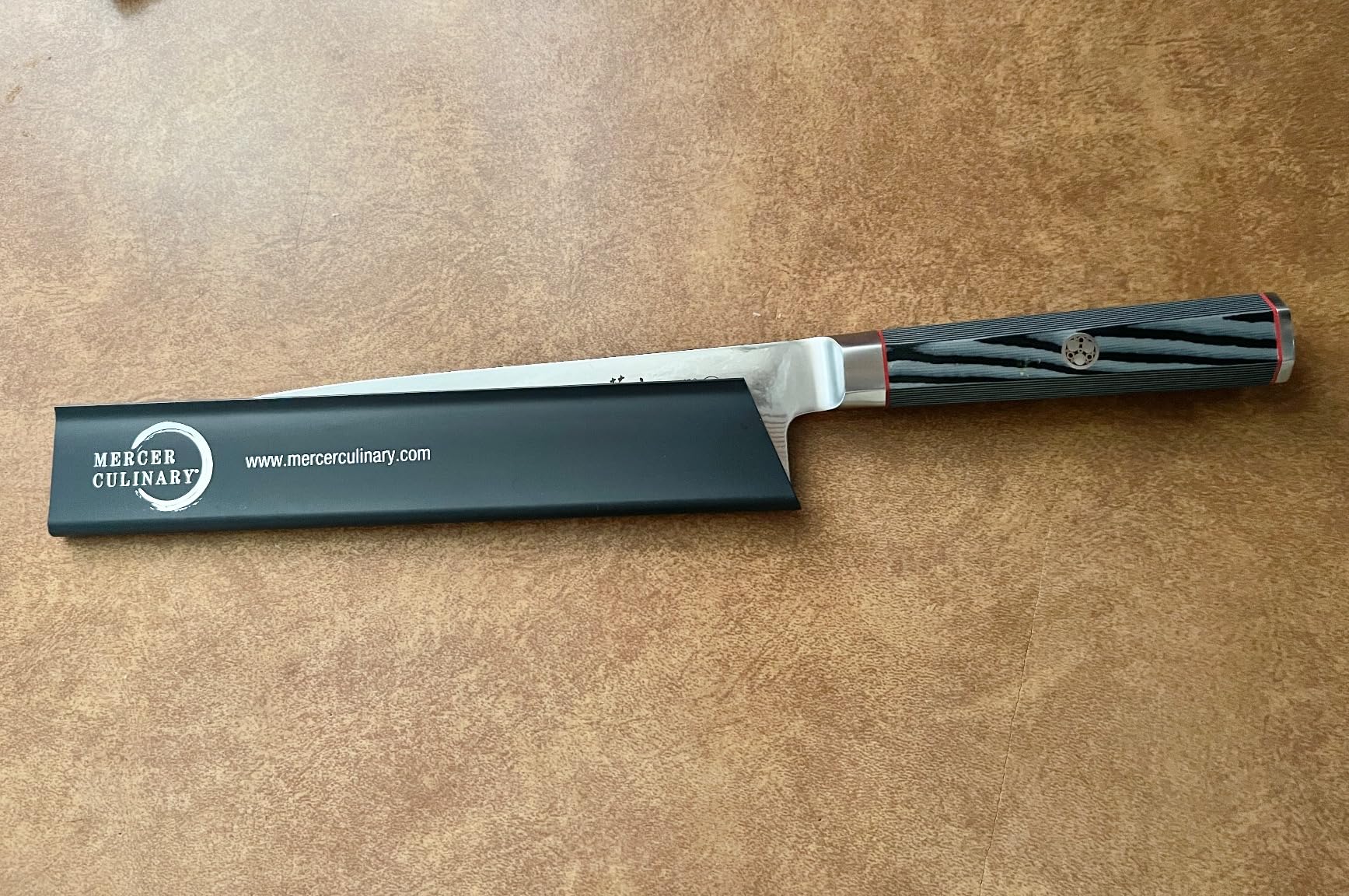 Mercer Culinary Knife Guard, 8 Inch x 2 Inch, Black customer photo 2