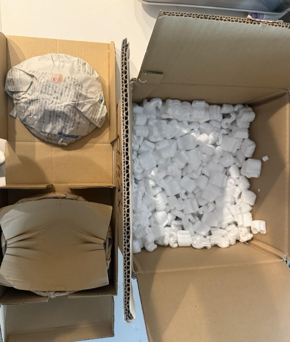 [Genuine Product] Banko Ware 21061 Ginpo Earthenware Pot (Deep Pot) No. 6 for 1 Person Hanamishima, Suitable for Direct Fire, Heat Retention, Made in Japan customer photo 1