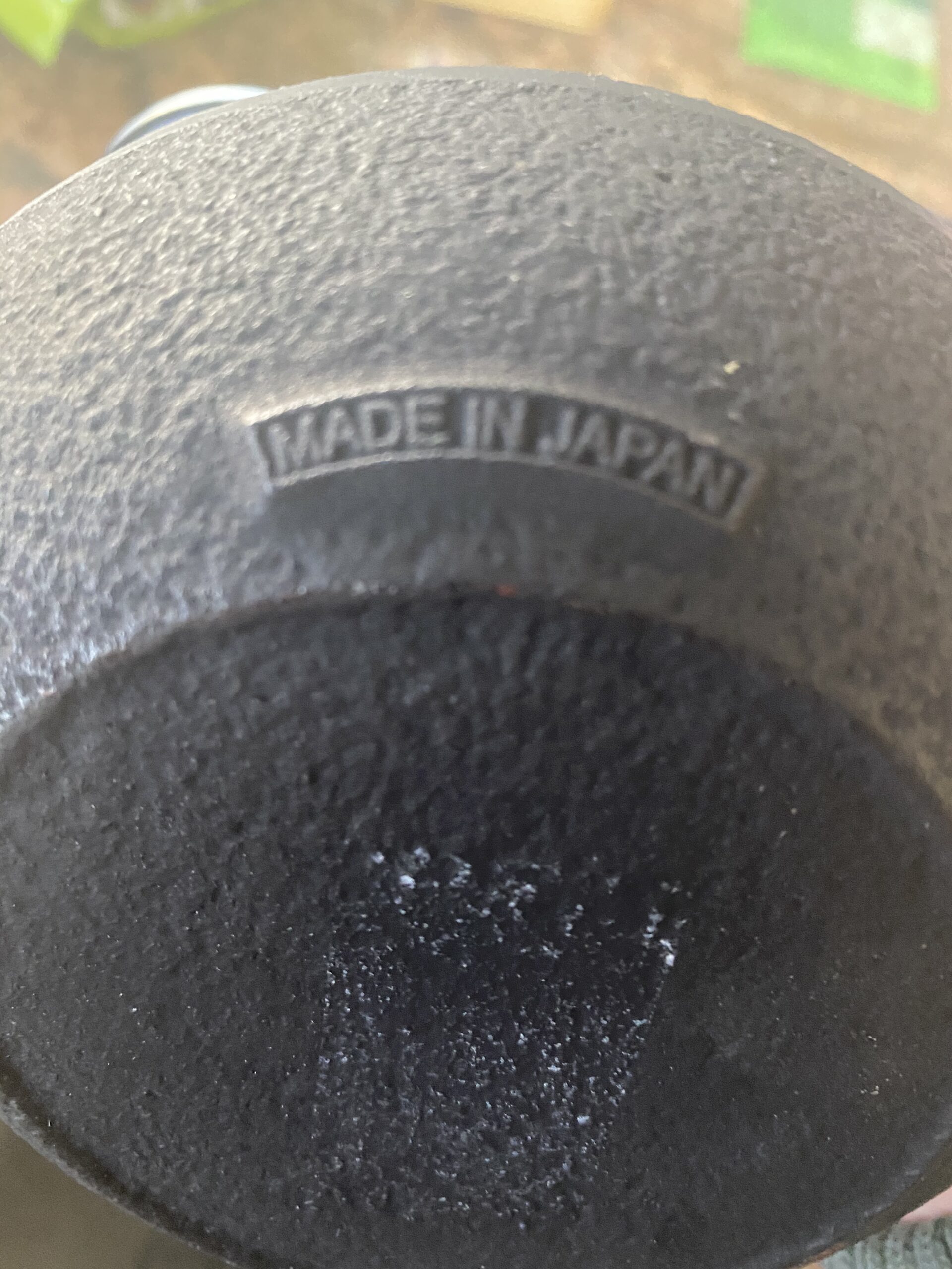 Iwachu Japanese Iron Tetsubin Teapot, Hobnail, Black customer photo 1