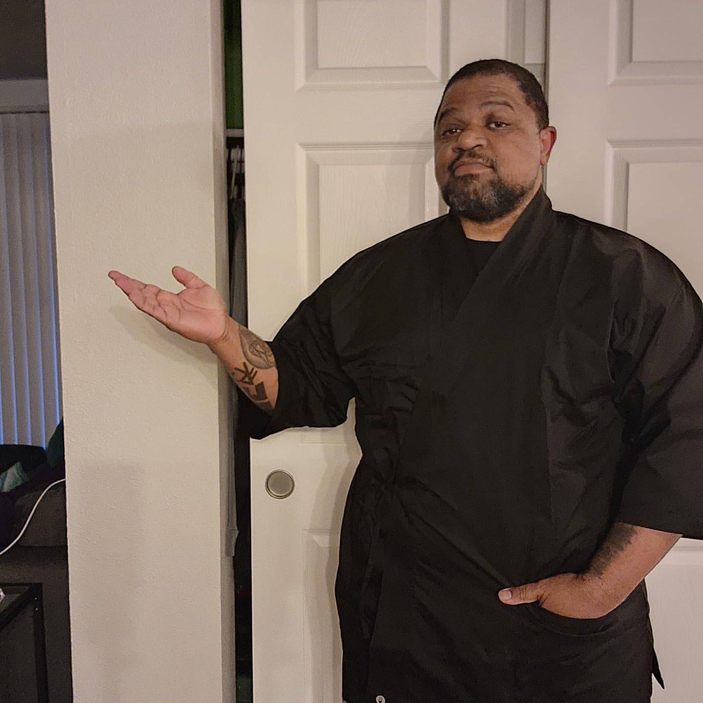 Unisex Sushi Chef Coat customer photo 1