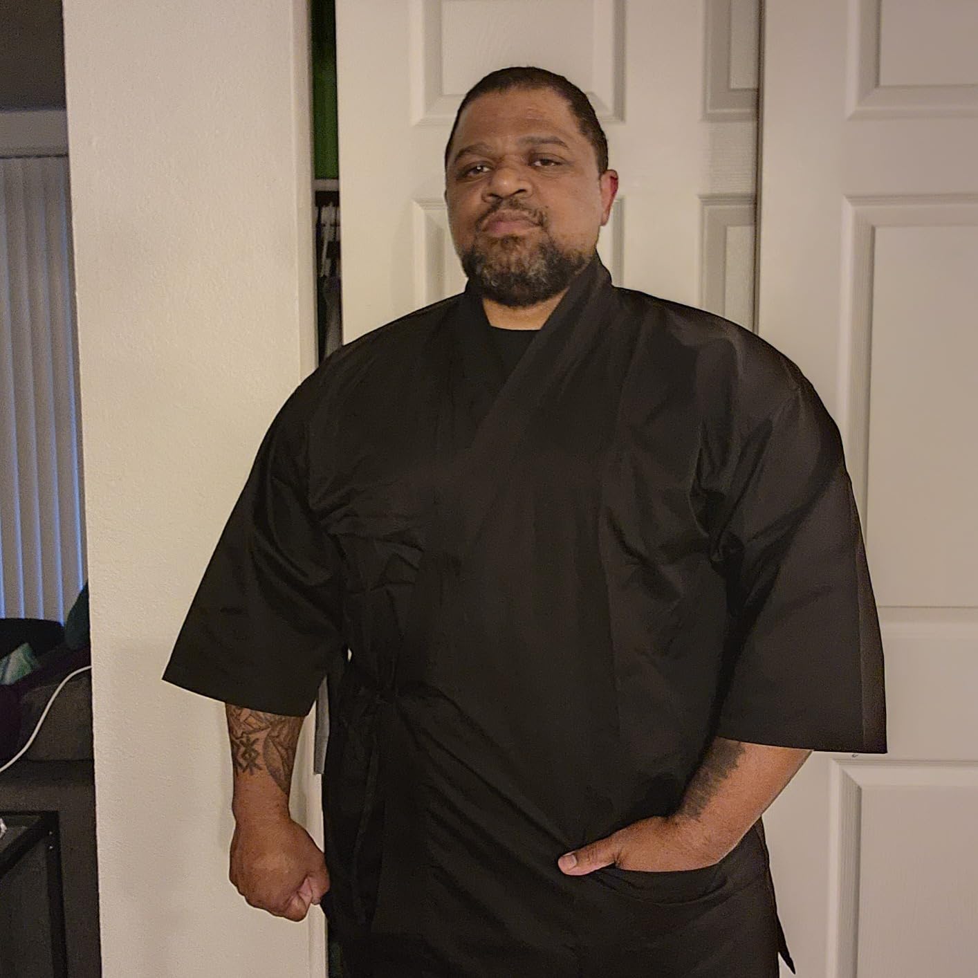 Unisex Sushi Chef Coat customer photo 2