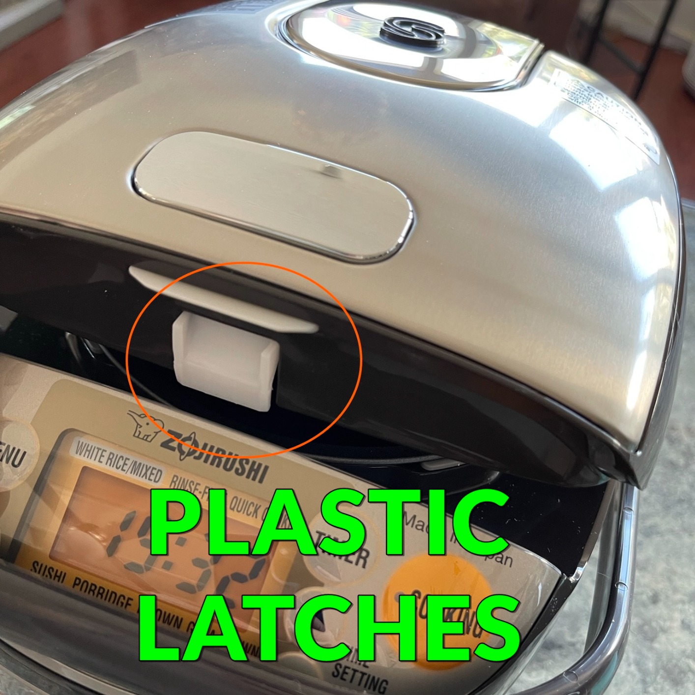 Zojirushi NP-GBC05XT Induction Heating System Rice Cooker and Warmer, 0.54 L, Stainless Dark Brown customer photo 1