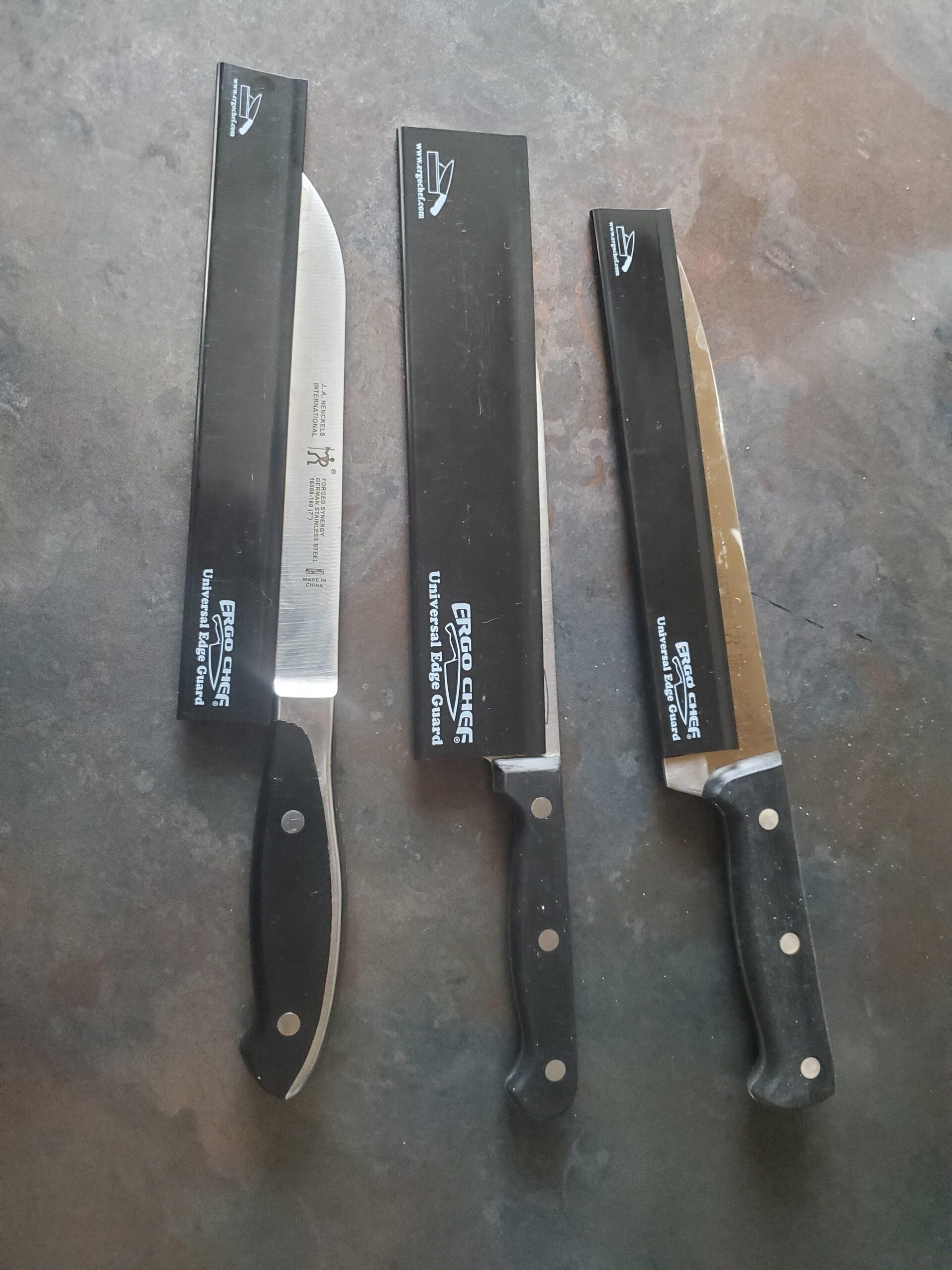 Ergo Chef 5pc Universal Knife Edge Guard Set Multicolored / Multi-sized / for Chef knife, Santoku, Bread, Utility and Paring knives customer photo 2