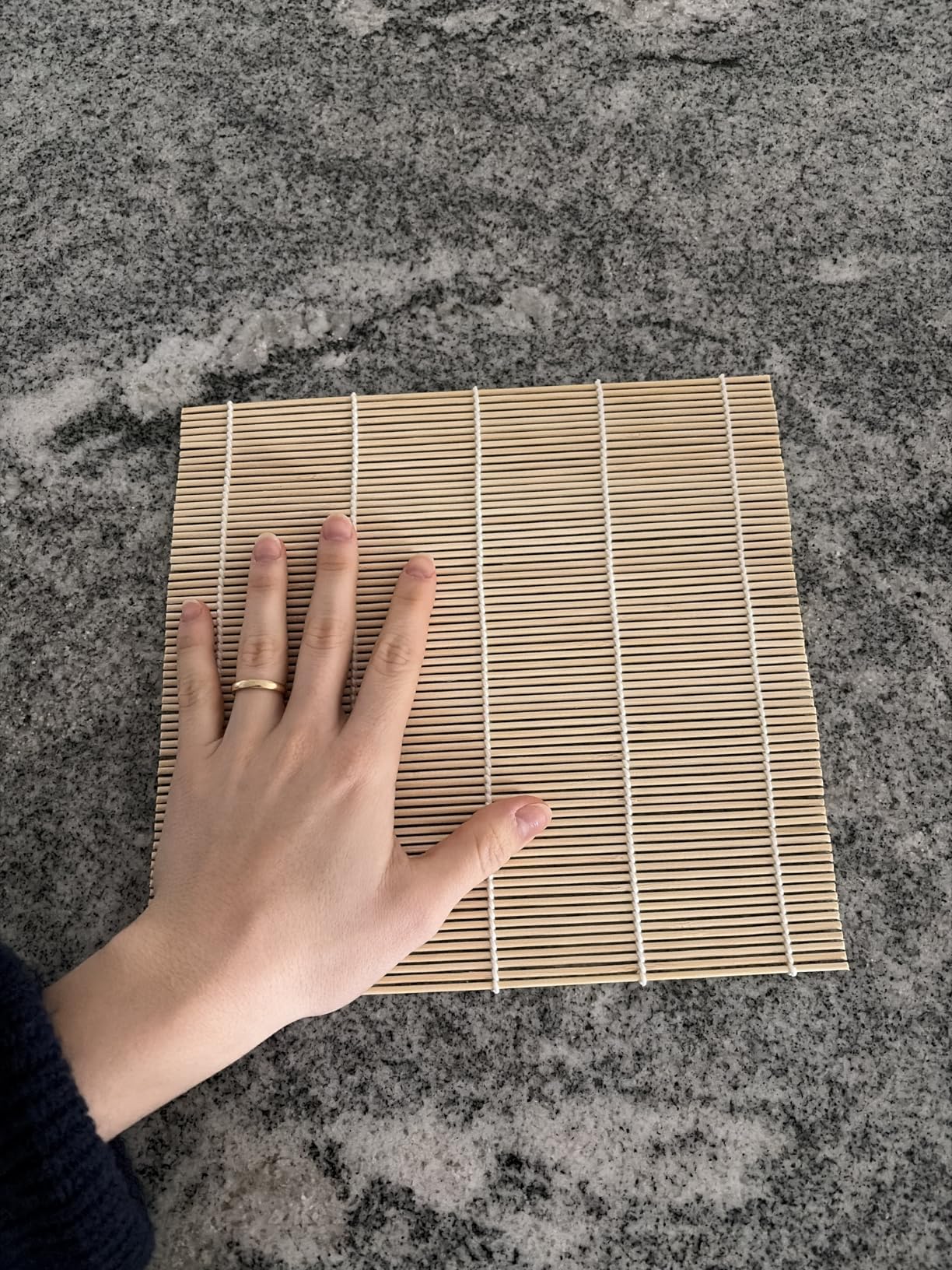 Bamboo Sushi Rolling Mat customer photo 2