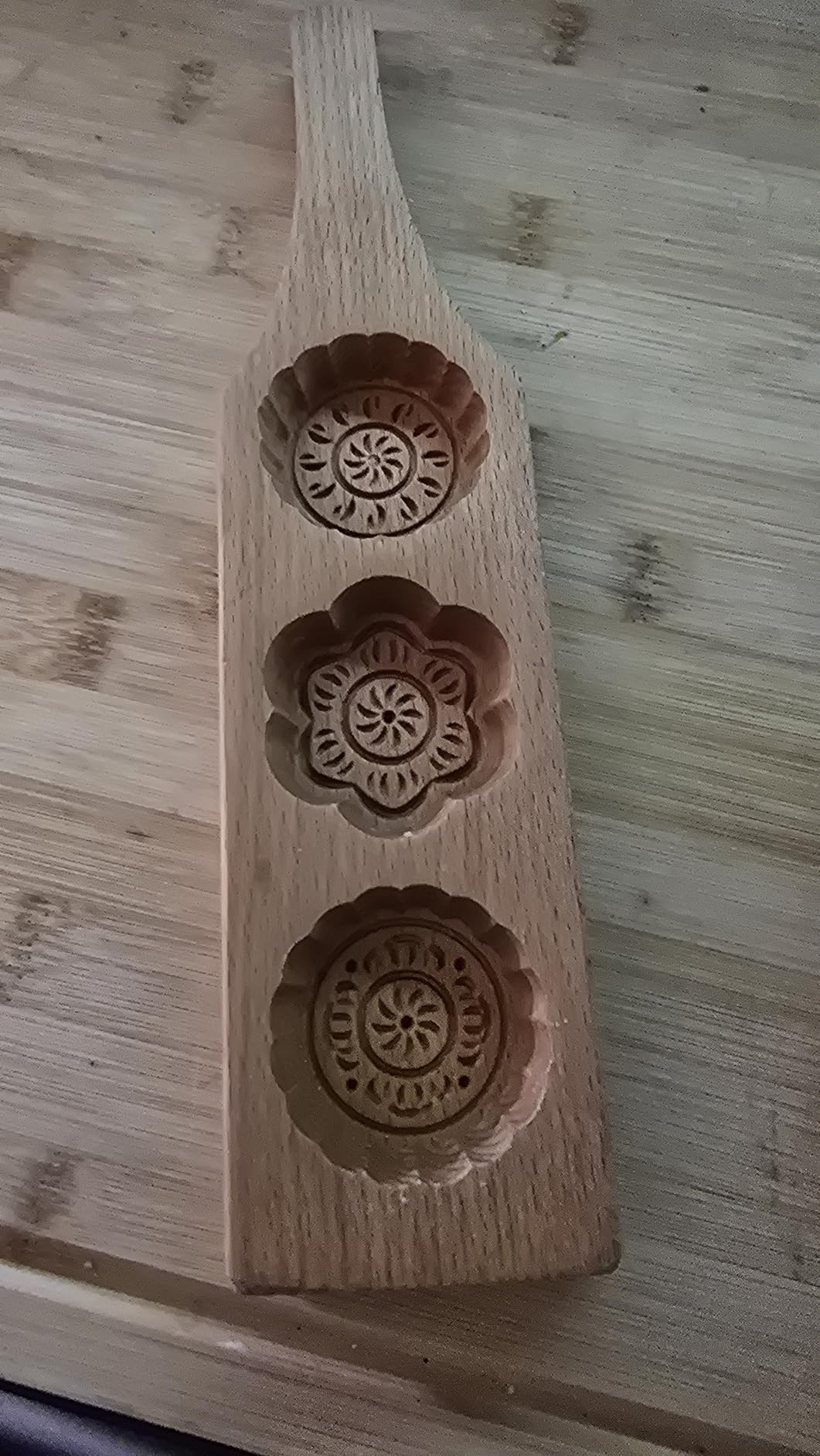 Wooden Cookie Molds for Baking - 11.8
