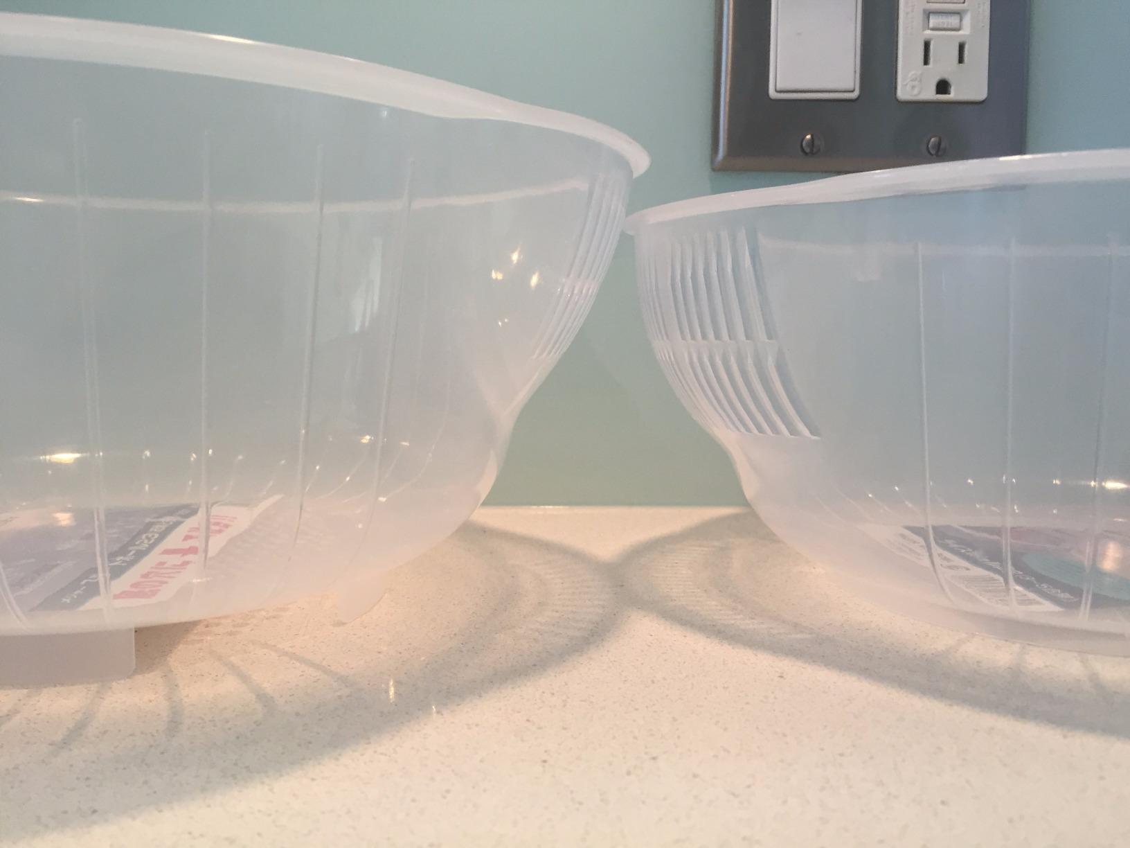 Inomata Plastic Japanese Rice Washing Bowl with Strainer, 2 quart customer photo 2