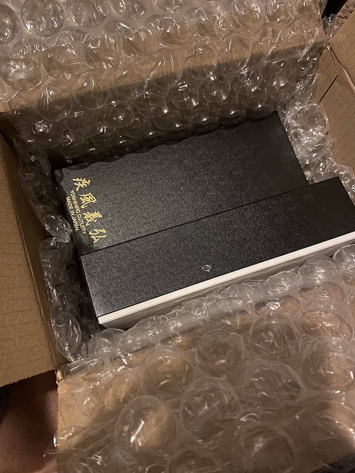 Yoshihiro Professional Grade Toishi Japanese Whetstone Knife Sharpener Water Stones (SET) customer photo 2