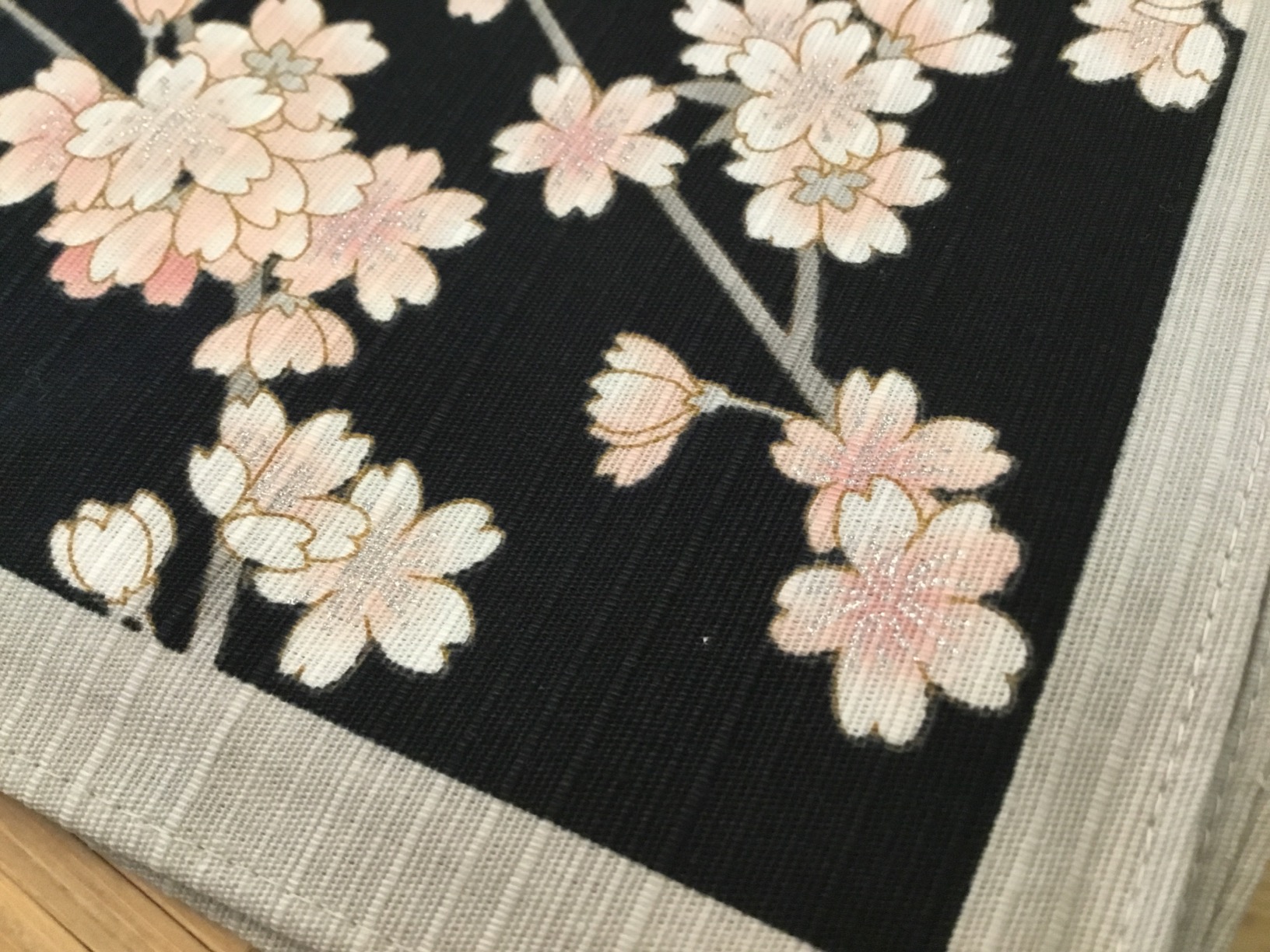 FUROSHIKI- Japanese Traditional Wrapping (SAKURA-Black) customer photo 2