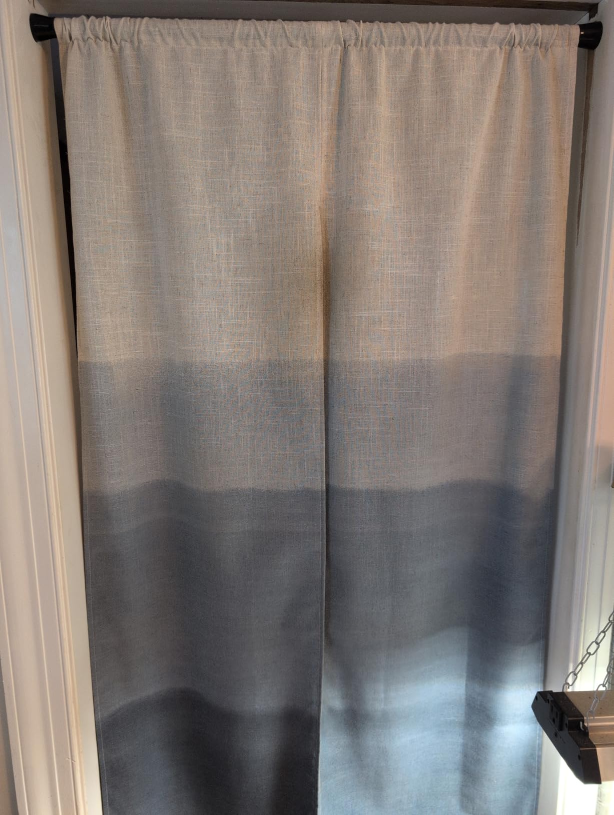 Noren Curtain Tapestry blue size: 85x150cm customer photo 1