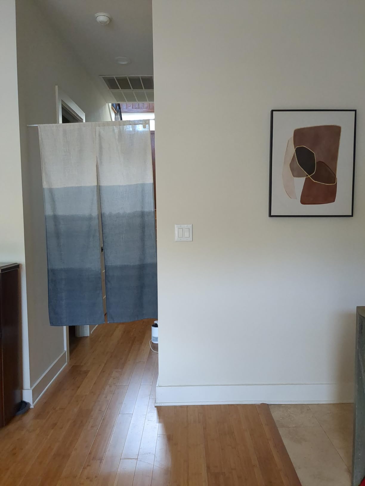 Noren Curtain Tapestry blue size: 85x150cm customer photo 2