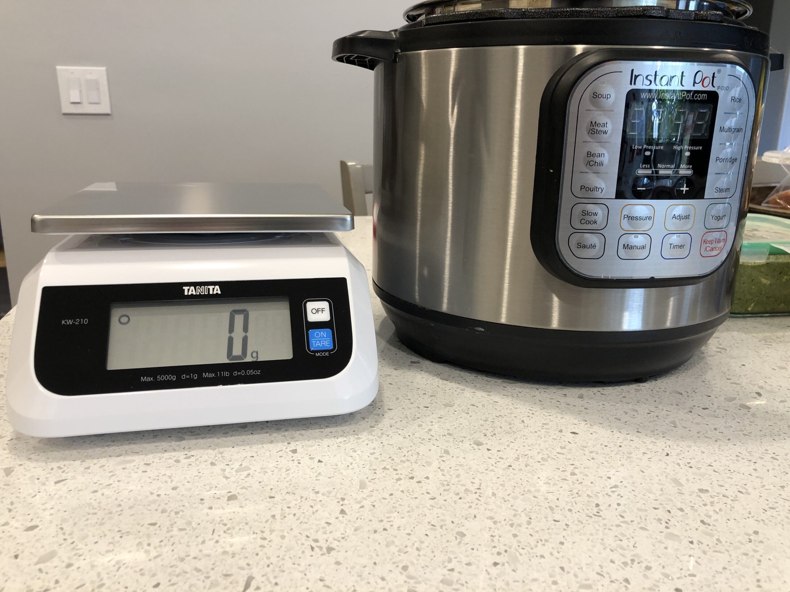Tanita KW-210-05 Water Proof Commercial and Home Use Kitchen Scale (5 kg/11 lb) customer photo 1