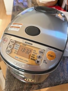 Zojirushi NP-HCC10XH Induction Heating System Rice Cooker and Warmer, 5.5-Cup, Stainless Dark Gray customer photo 1