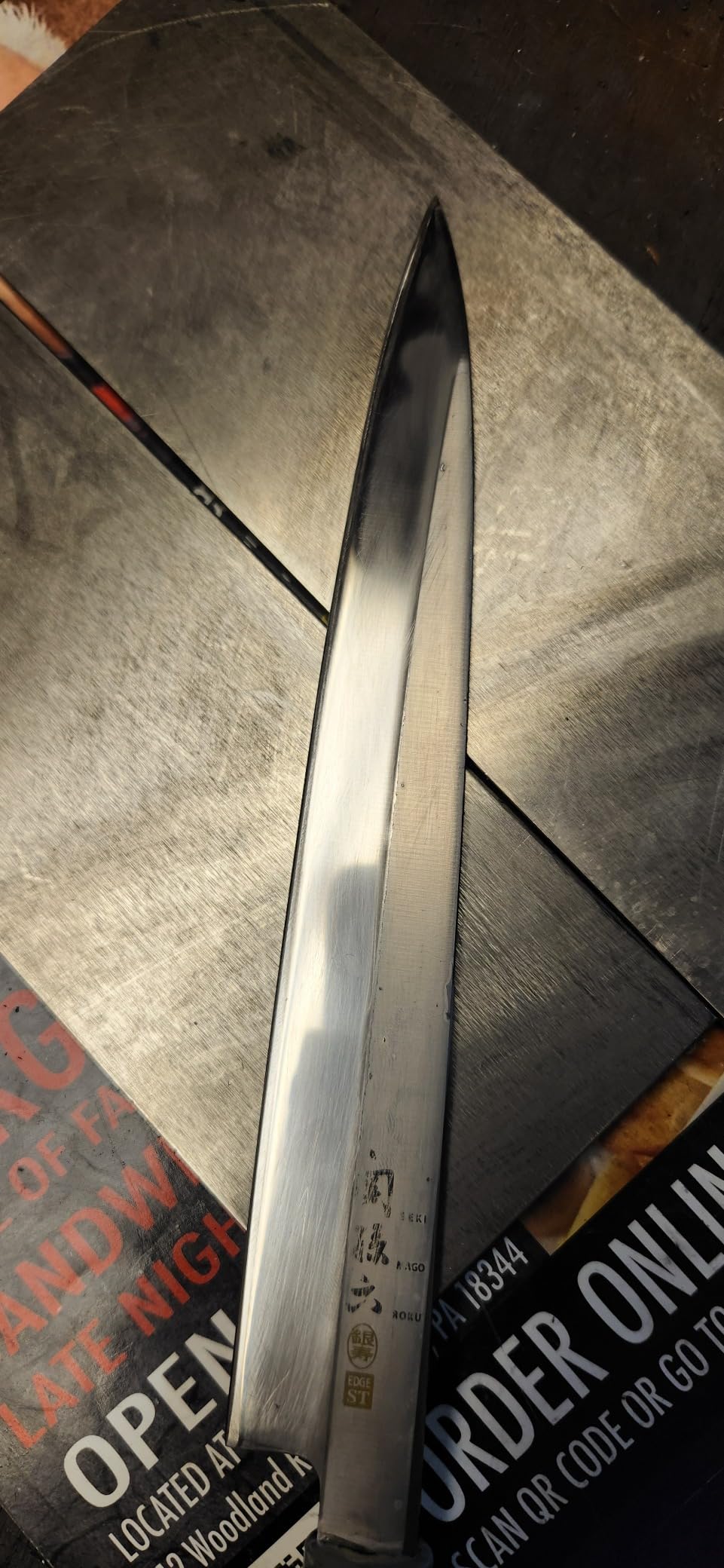 Kai KAI AK5067 Sashimi Knife, Seki Magoroku Ginju, Stainless Steel, Left Hand, 8.3 inches (210 mm), Made in Japan, Easy to Clean customer photo 1