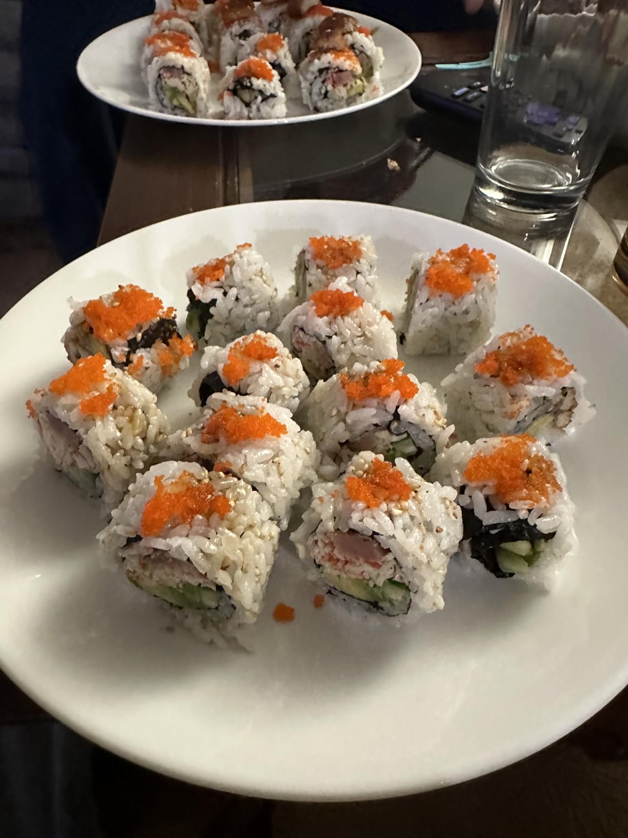 Hasegawa Plastic Sushi Rolling mat, Sushi Cooking mat, Blue Medium Size, 10