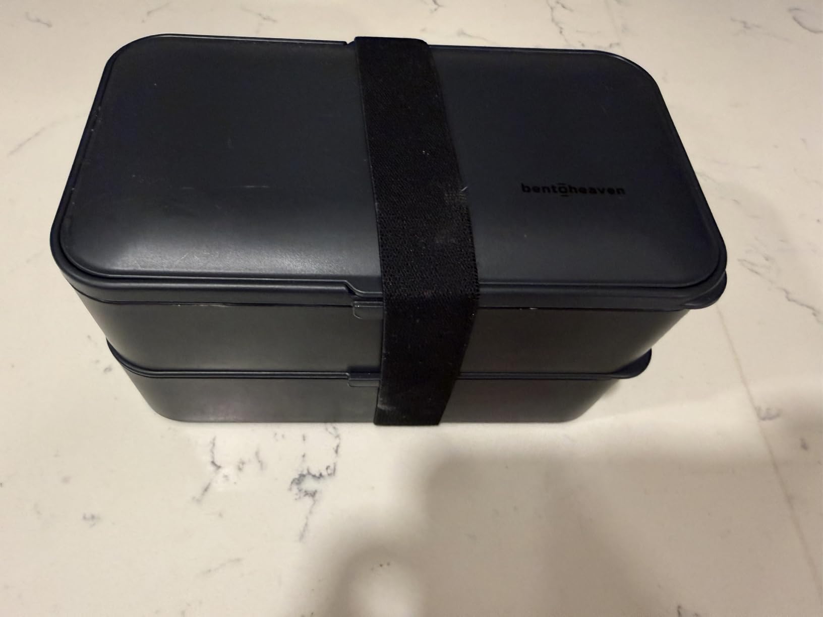 Bentoheaven Premium Bento Box Adult Lunch Box with Compartments for Women & Men, Set of Utensil & Chopsticks & Dip Container, Cute Japanese Kids Bento Lunch Box, Microwavable (Symph Onyx) customer photo 8
