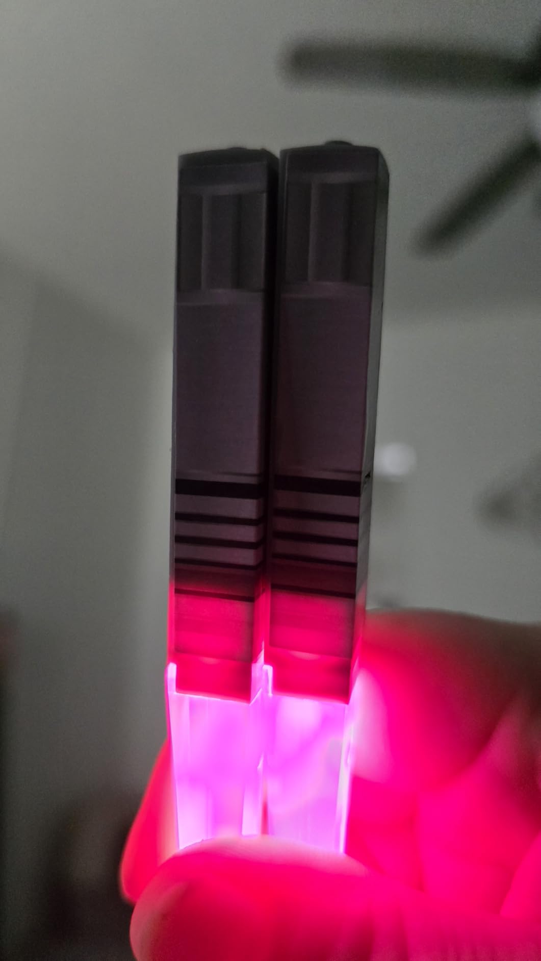 ChopSabers Lightsaber Led Light Up Chopsticks (1 Pair, Blue) customer photo 2