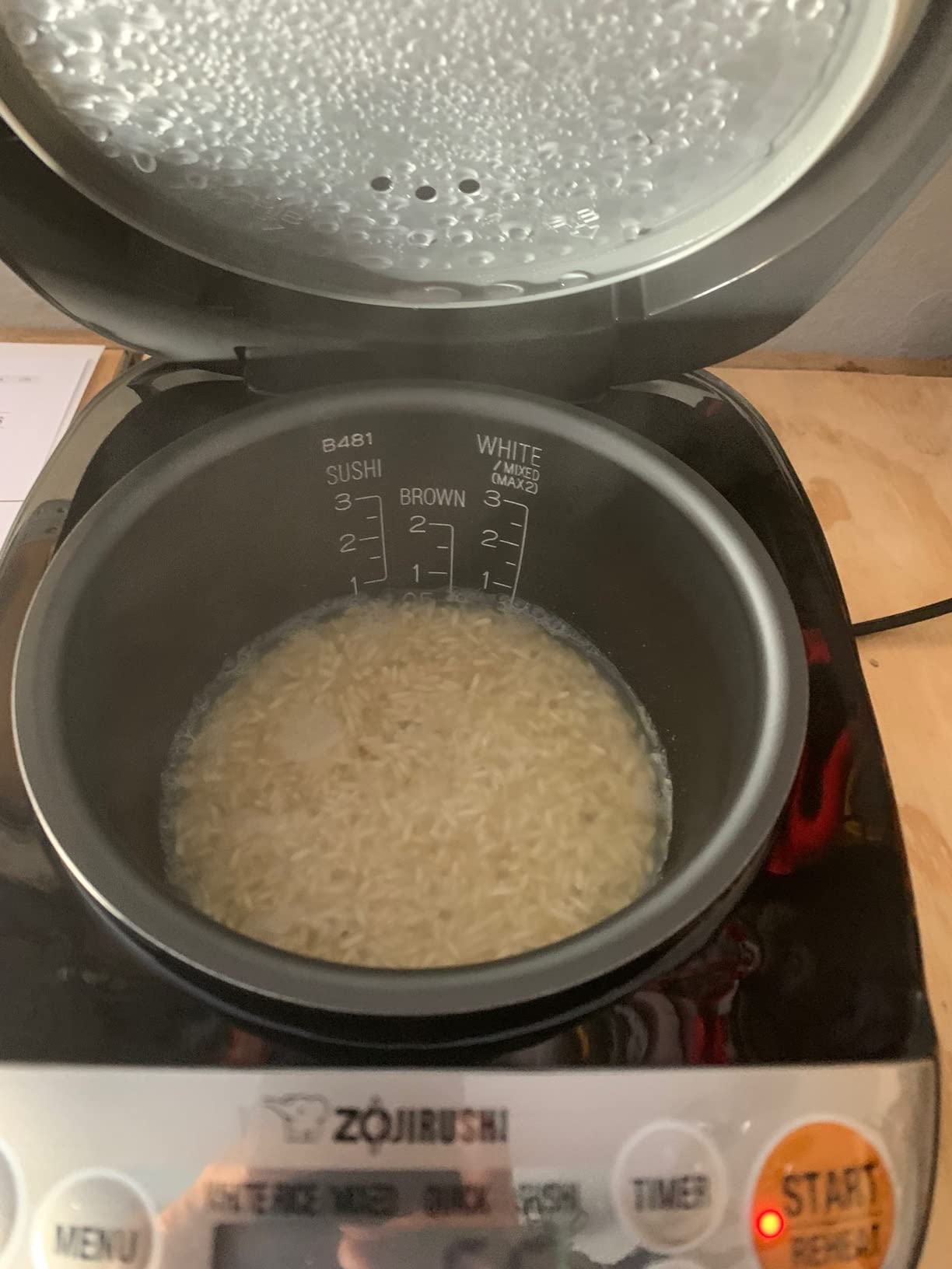 Zojirushi Micom 3-Cup Compact Size, Multiple Settings, Stainless Steel Made, Built-In Retractable Power Cord and Easy to Transport Rice Cooker and Warmer customer photo 1