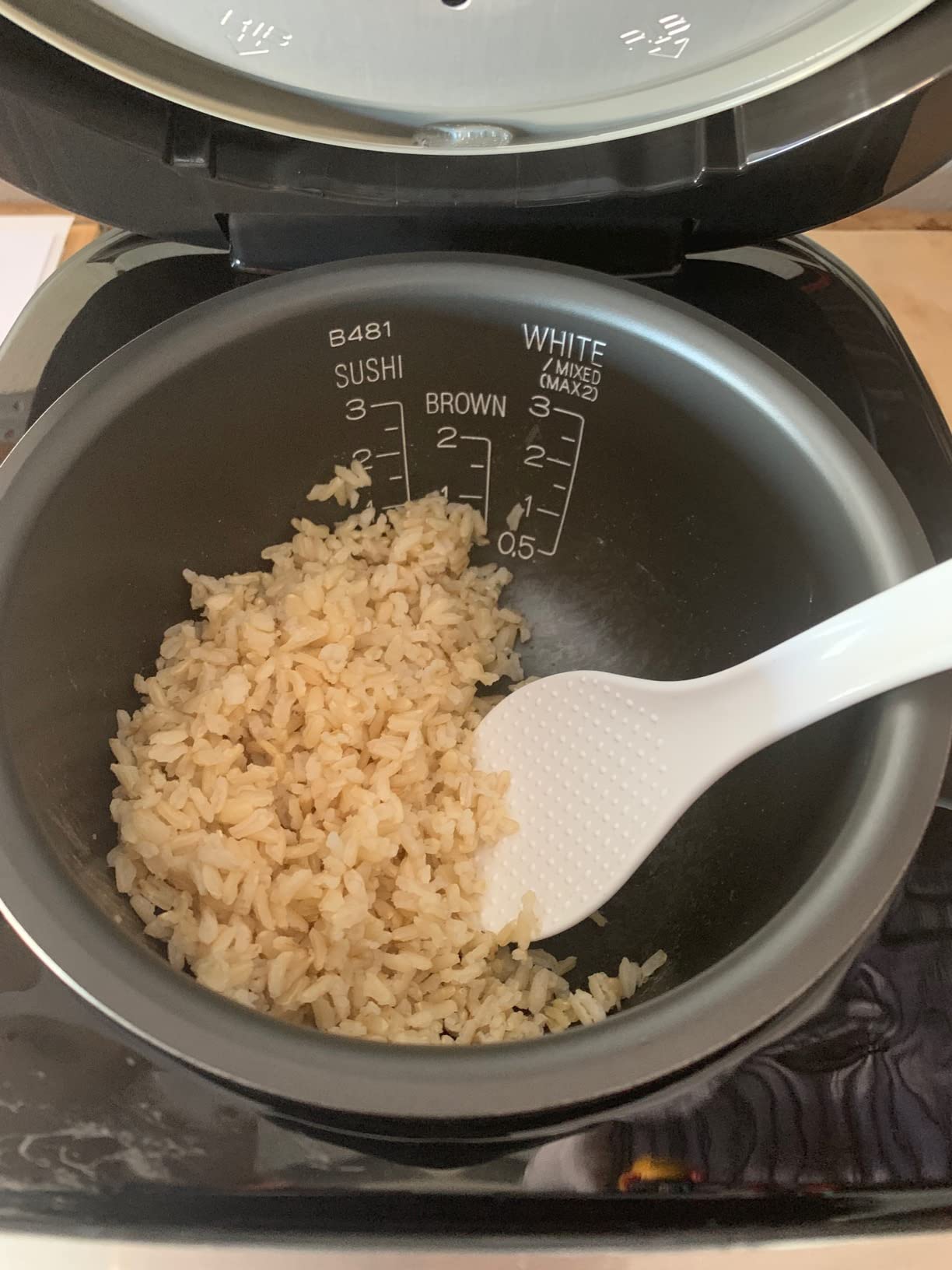 Zojirushi Micom 3-Cup Compact Size, Multiple Settings, Stainless Steel Made, Built-In Retractable Power Cord and Easy to Transport Rice Cooker and Warmer customer photo 2