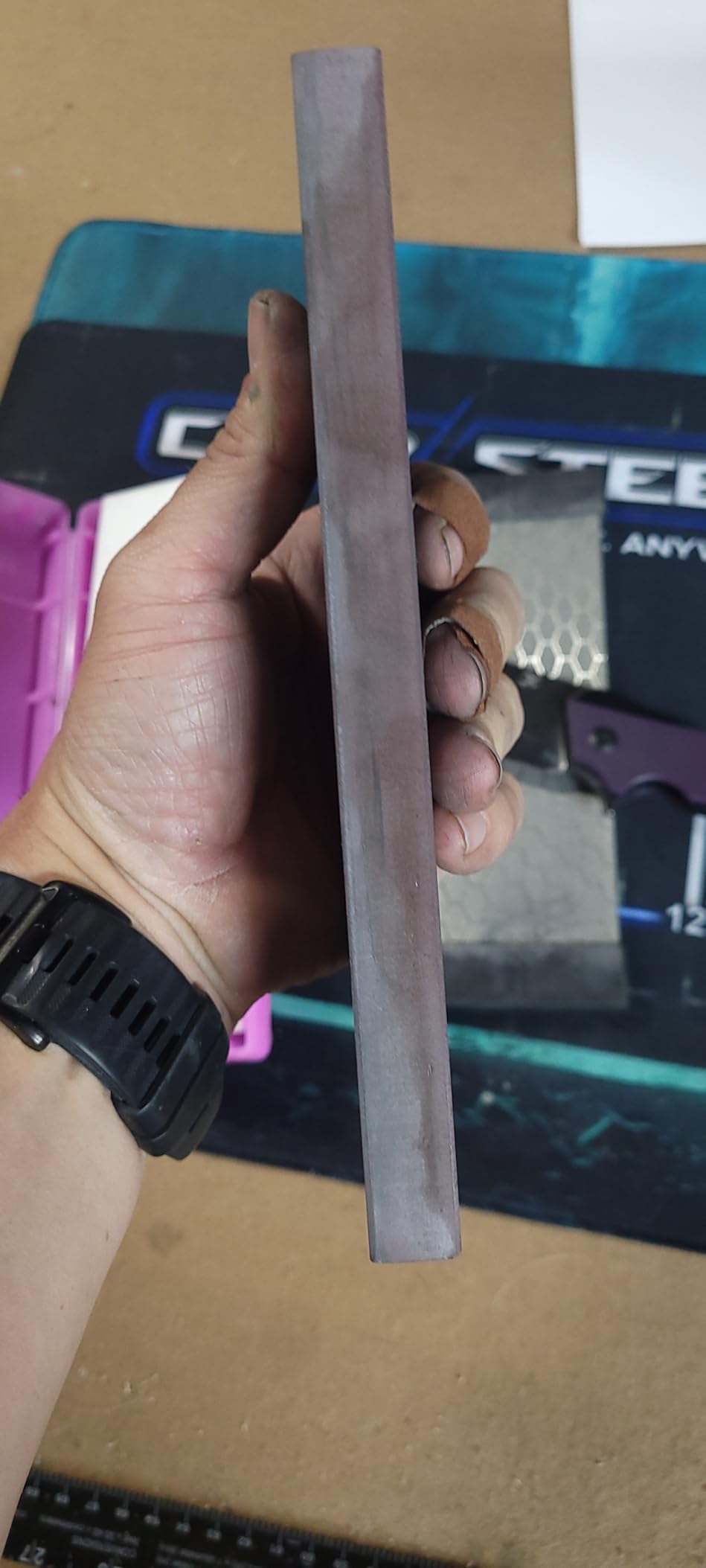 SHAPTON Ha No Kuromaku Ceramic Whetstone (A-set) Medium Grit (#1000) + Fine Grit (#5000) customer photo 2