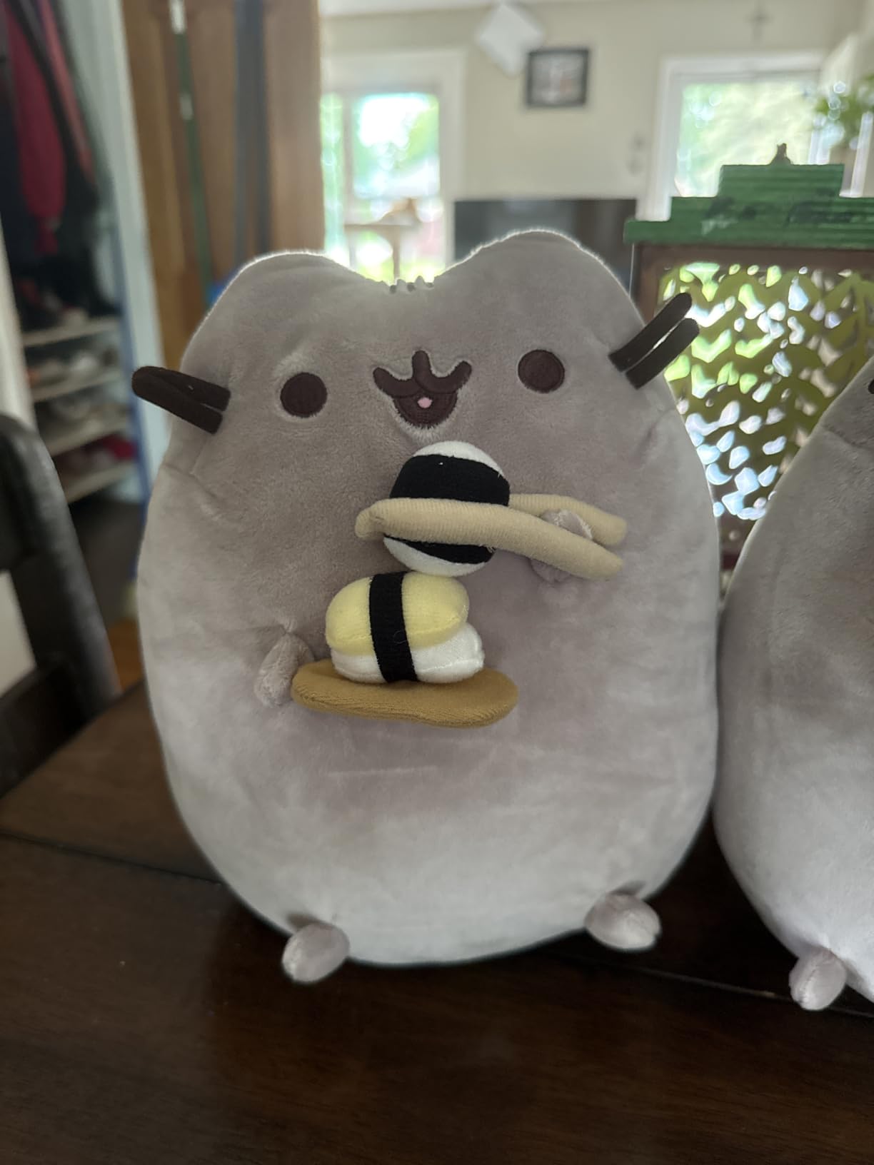 GUND Pusheen Snackable Sushi Plush, Stuffed Animal for Ages 8 and Up, 9.5 inch, Gray customer photo 2