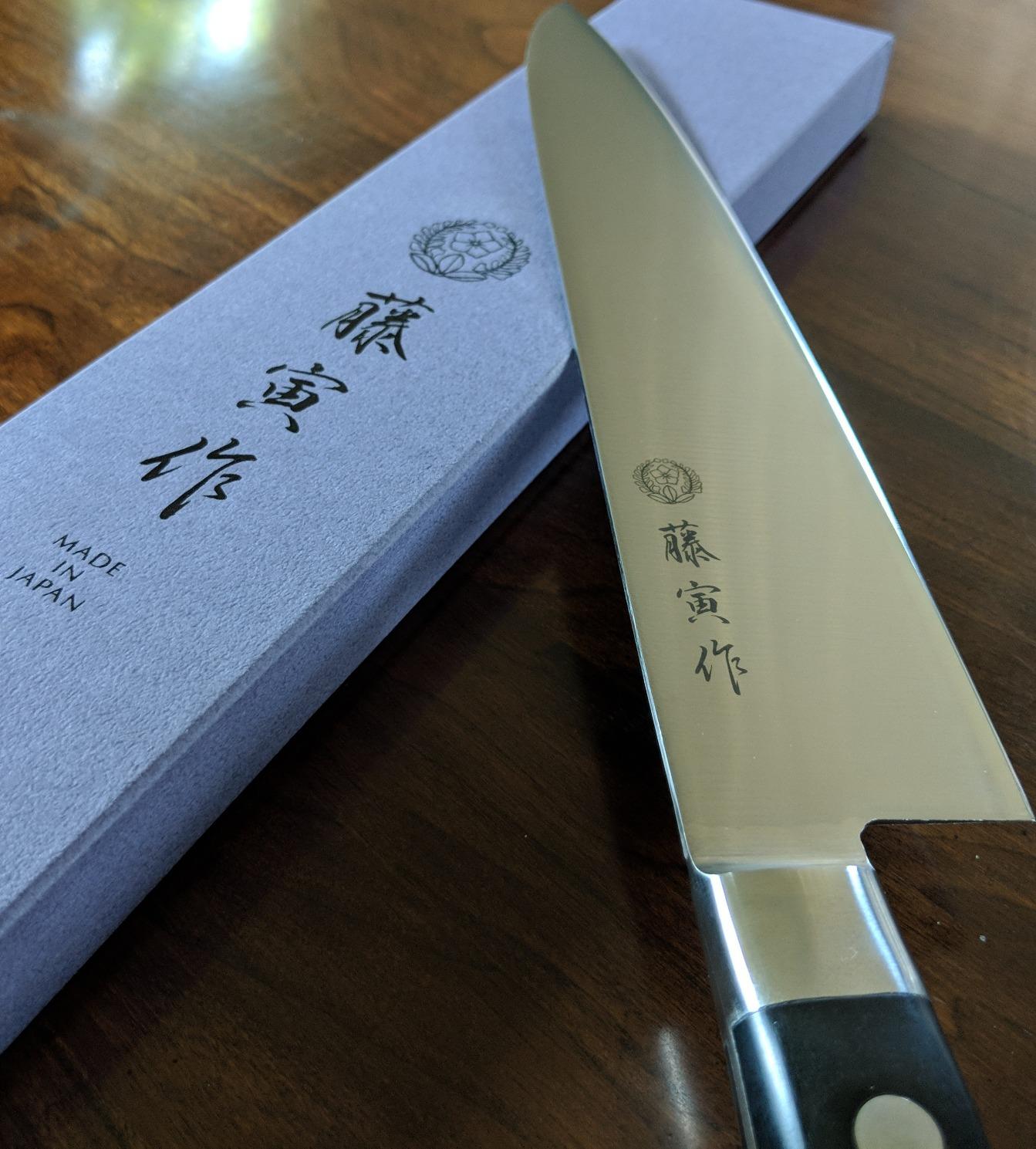 TOJIRO Co, Ltd. Fujita Toru Pro DP knife with petit knife 150 mm FU-802 customer photo 1
