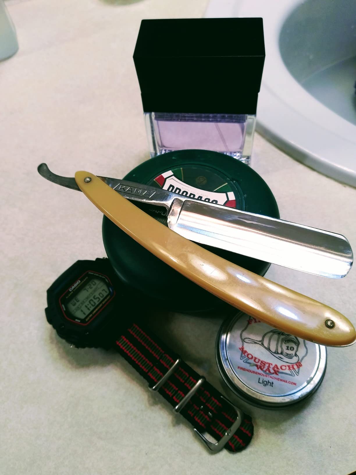 Sharp Pebble Premium Whetstone Knife Sharpening Stone 2 Side Grit 3000/8000 Wetstone Kit - Wetstone Kitchen Knife Sharpener with Non-Slip Bamboo Base & Flattening Stone customer photo 1