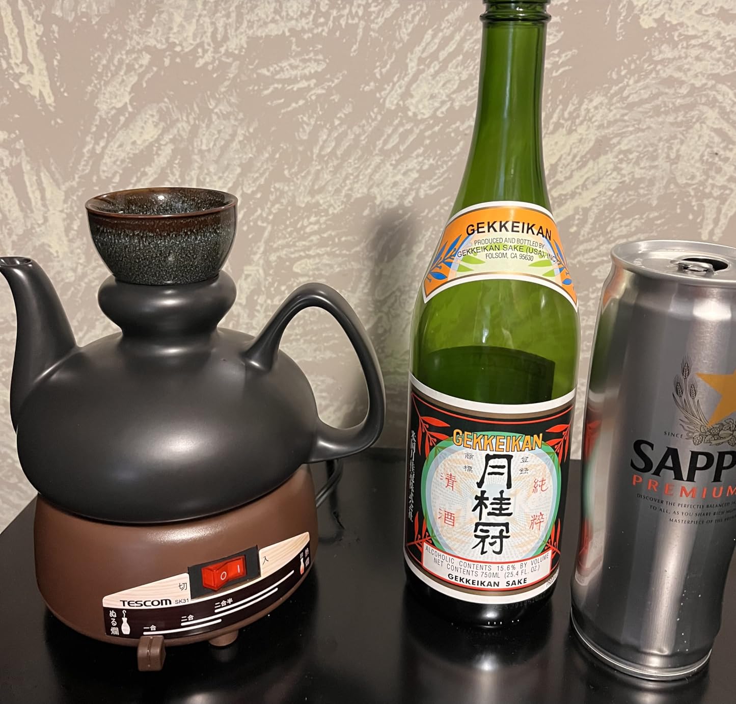 TESCOM Warmed Sake Machine SK31 Japan Domestic genuine products customer photo 1