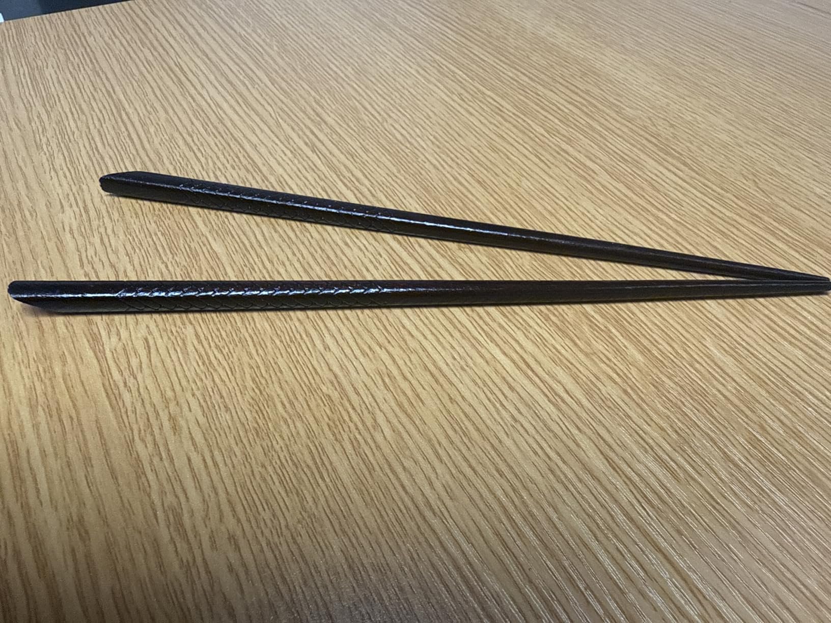 Antner Handmade Japanese Chopsticks Reusable Natural Wooden Chopstick with Box, 5 Pairs Gift Set customer photo 2