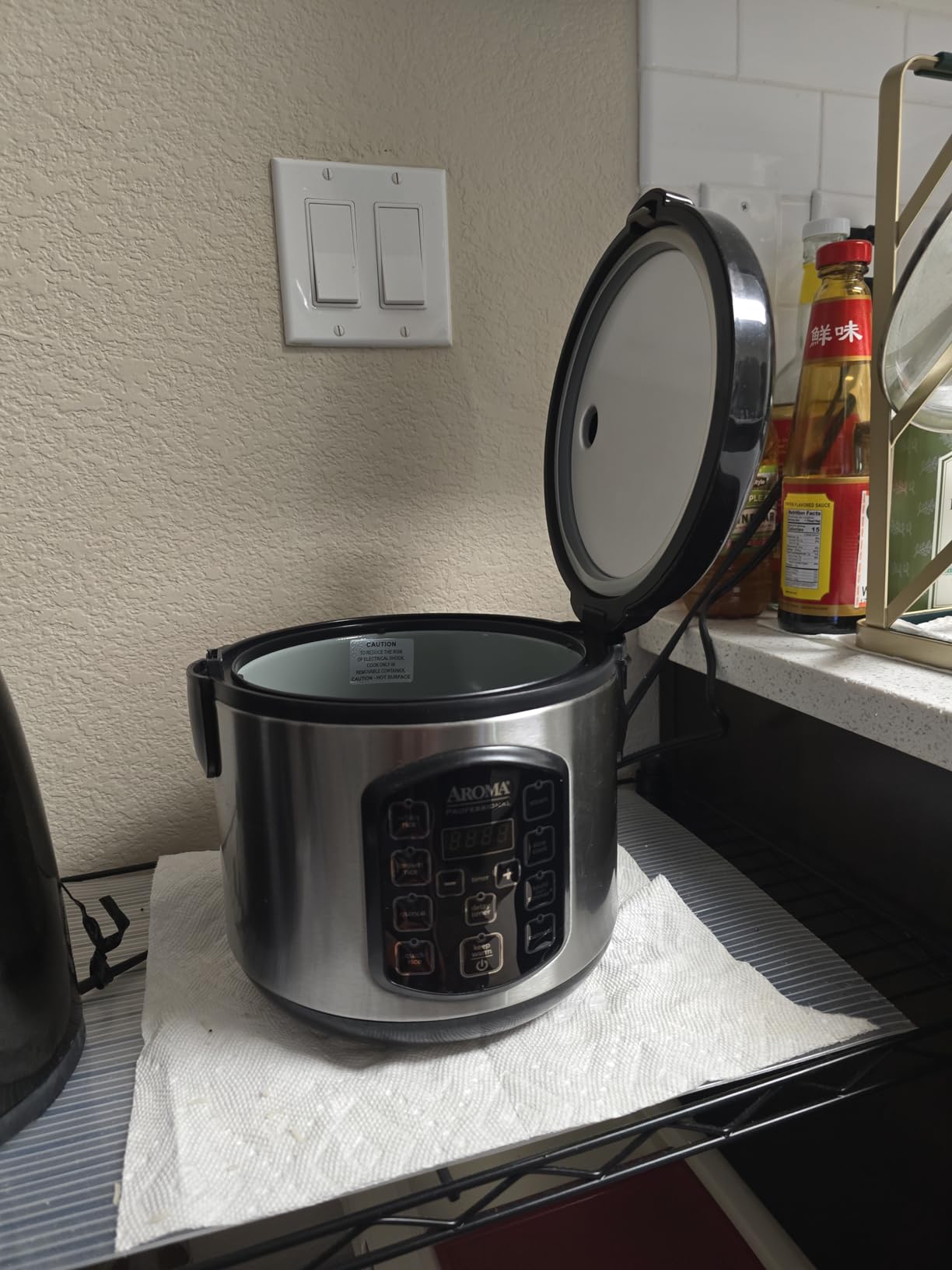 Aroma Professional Digital Rice Cooker, Multicooker, 4-Cup (Uncooked) / 8-Cup (Cooked), Steamer, Slow Cooker, Oatmeal Cooker, STS, Auto Keep Warm, 2 Qt, Stainless Steel Exterior, ARC-954SBD customer photo 2