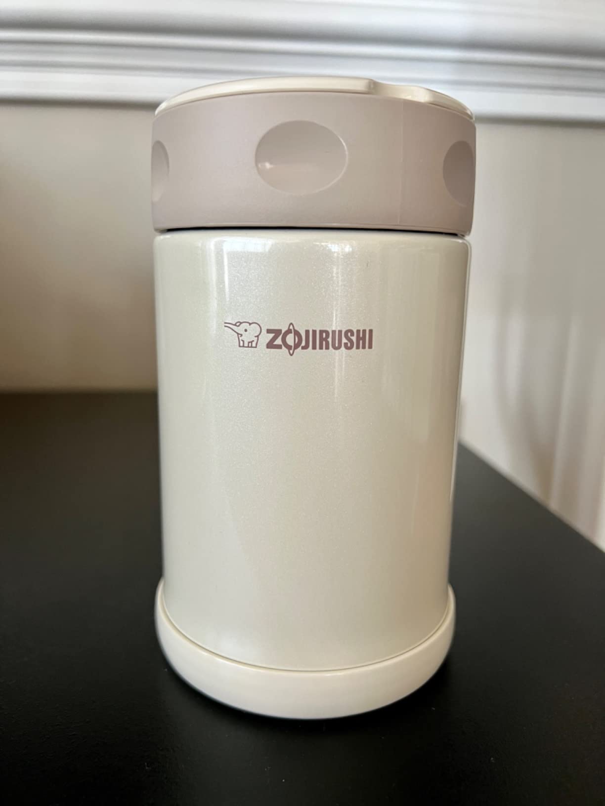 Zojirushi Stainless Steel Food Jar, Medium, Dark Brown customer photo 1